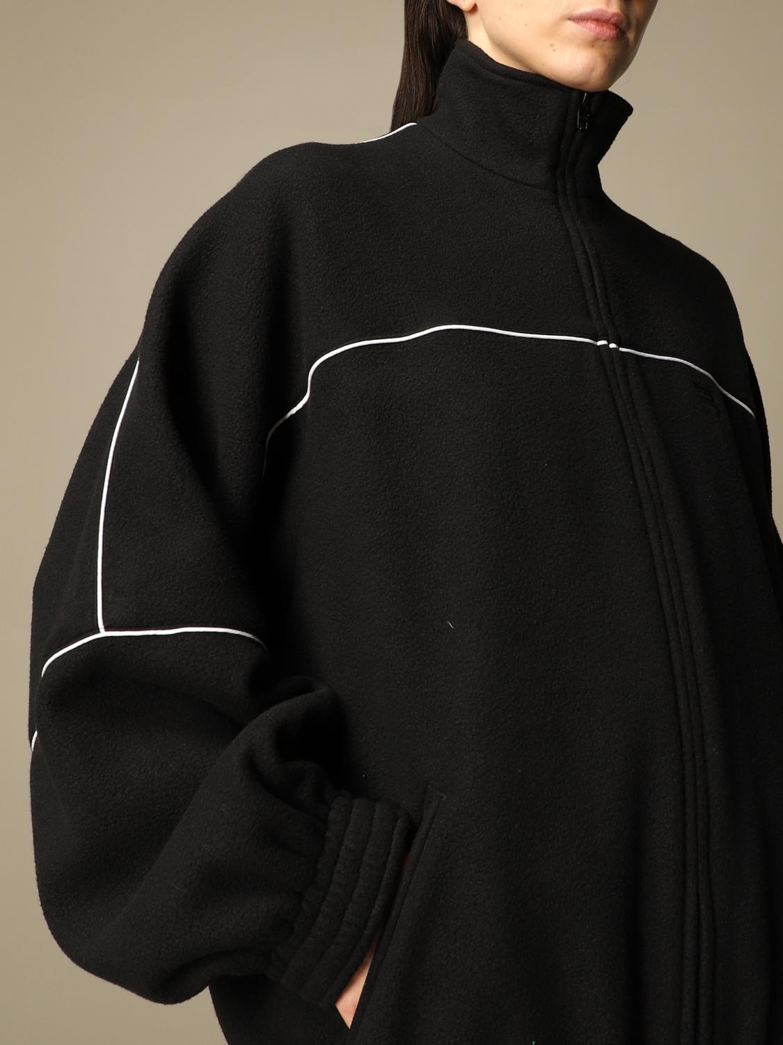 balenciaga sweatsuit womens black