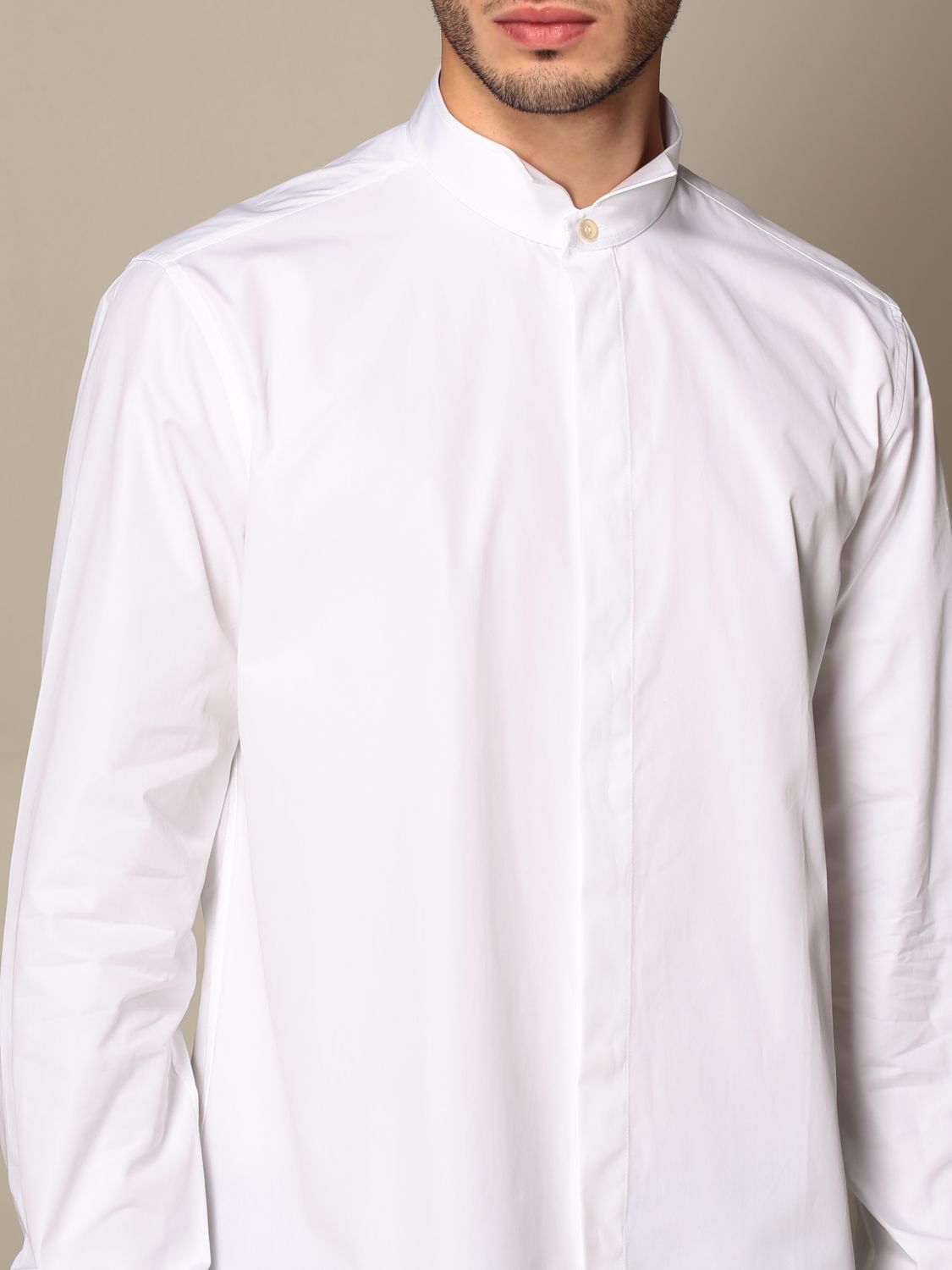 Shirt Saint Laurent White size 39 EU (tour de cou / collar) in