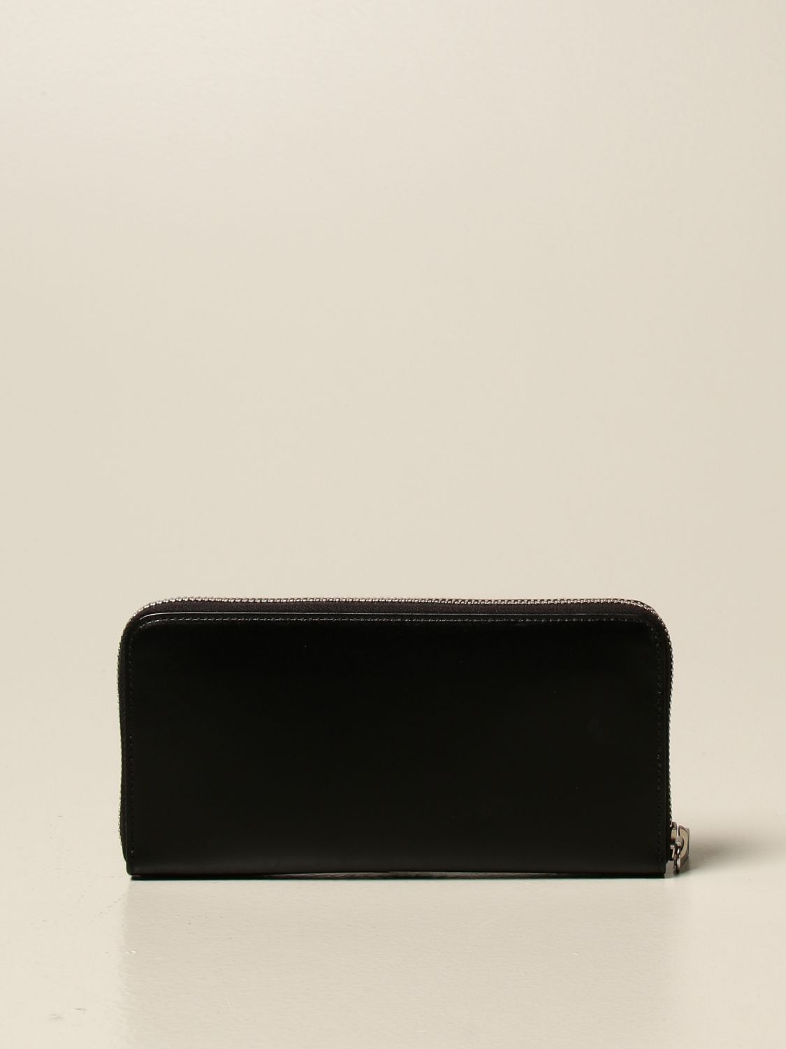 Black Saint Laurent Monogram Leather Long Wallet