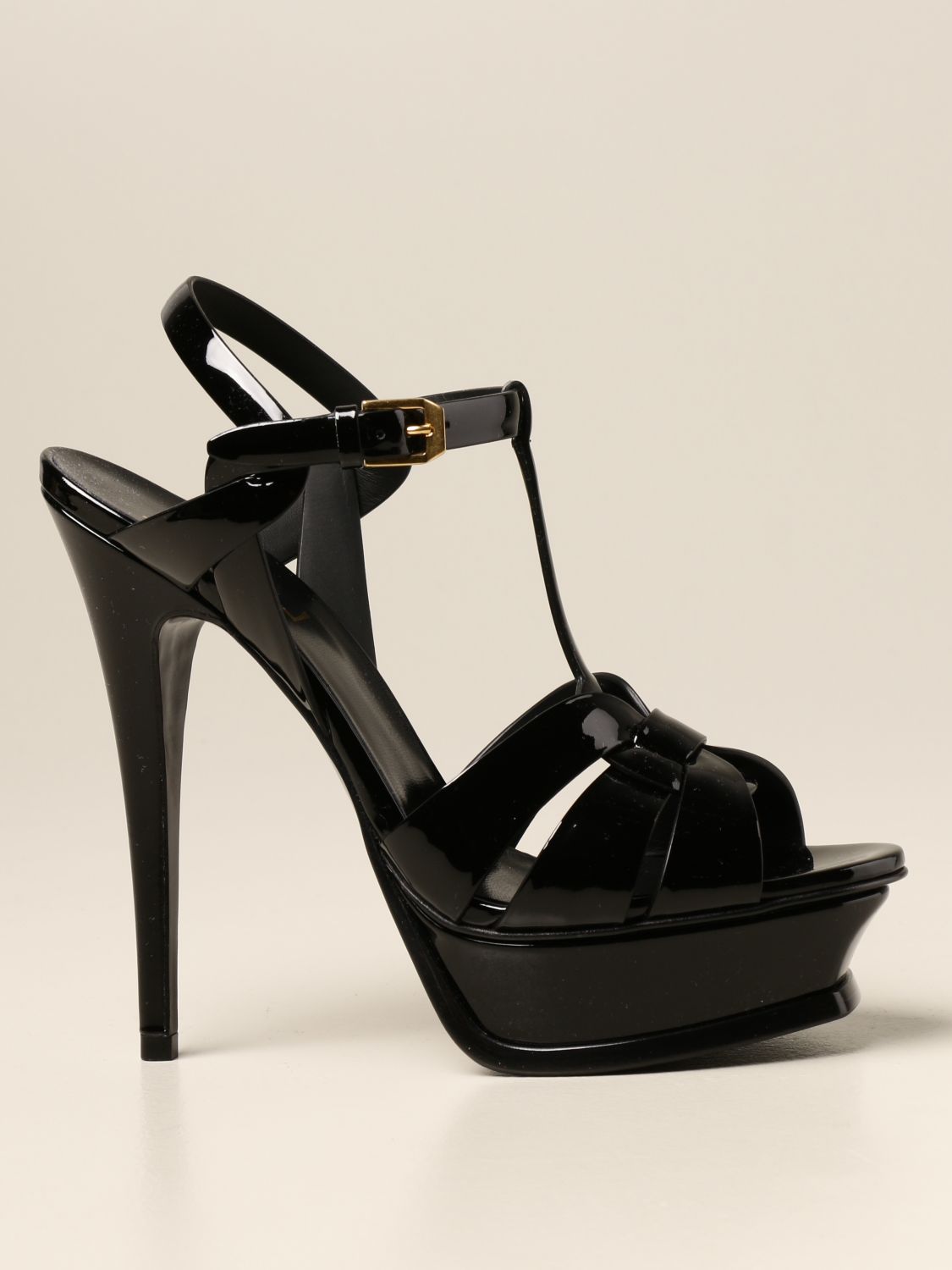 Buy > ysl black heel > in stock