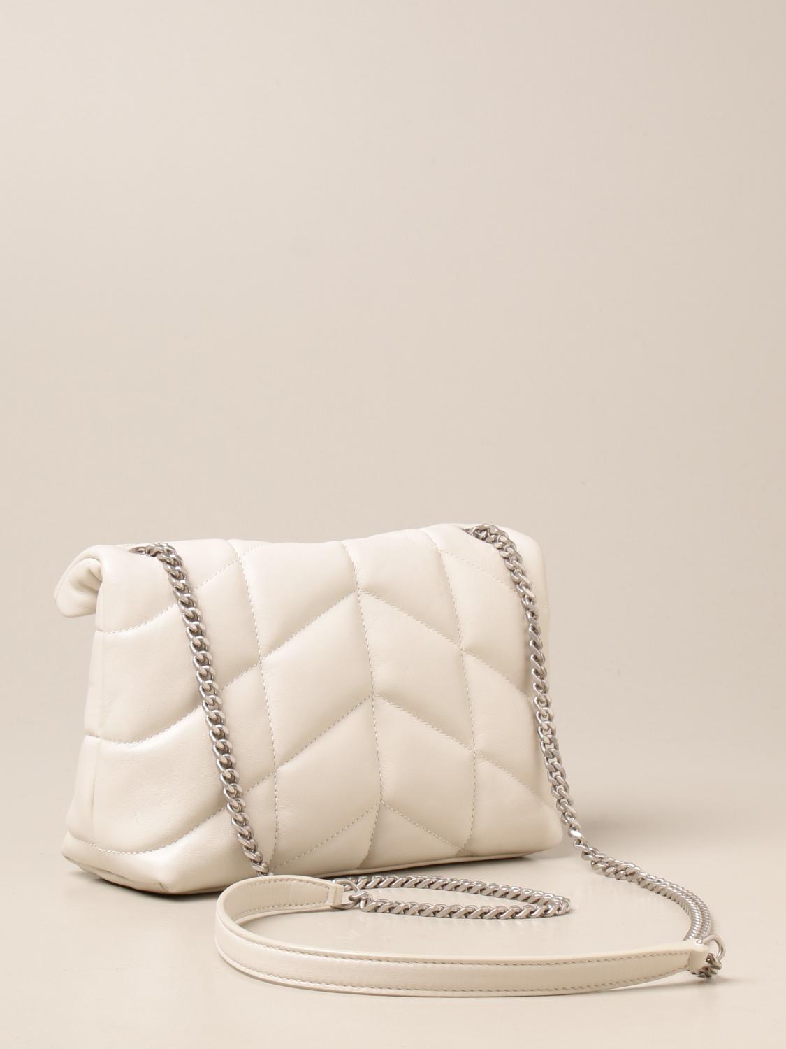 Saint Laurent 620333 1EL009207 Loulou Puffer Mini Bag in Quilted