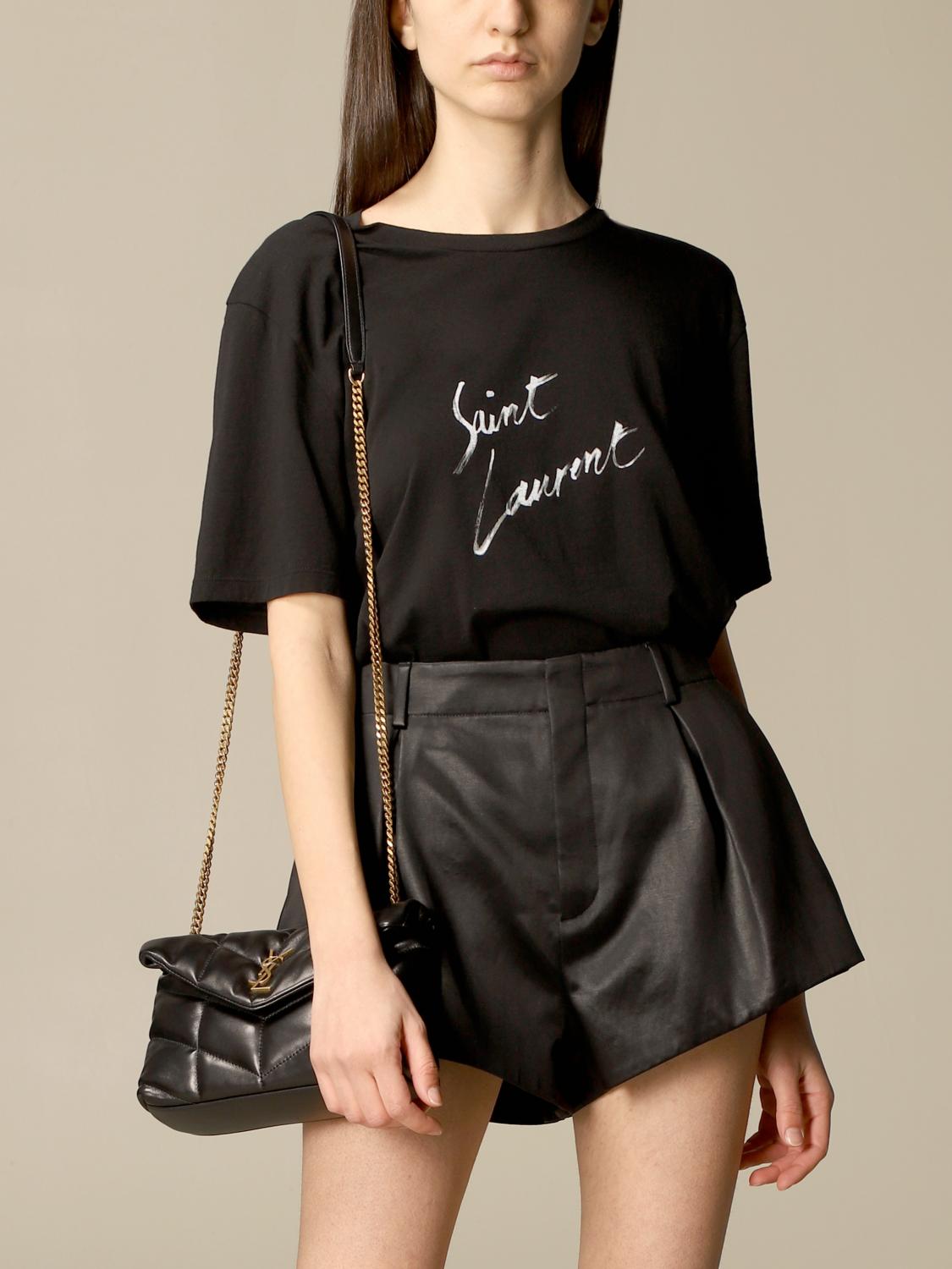 SAINT LAURENT Puffer Toy bag in quilted leather Mini Bag Saint