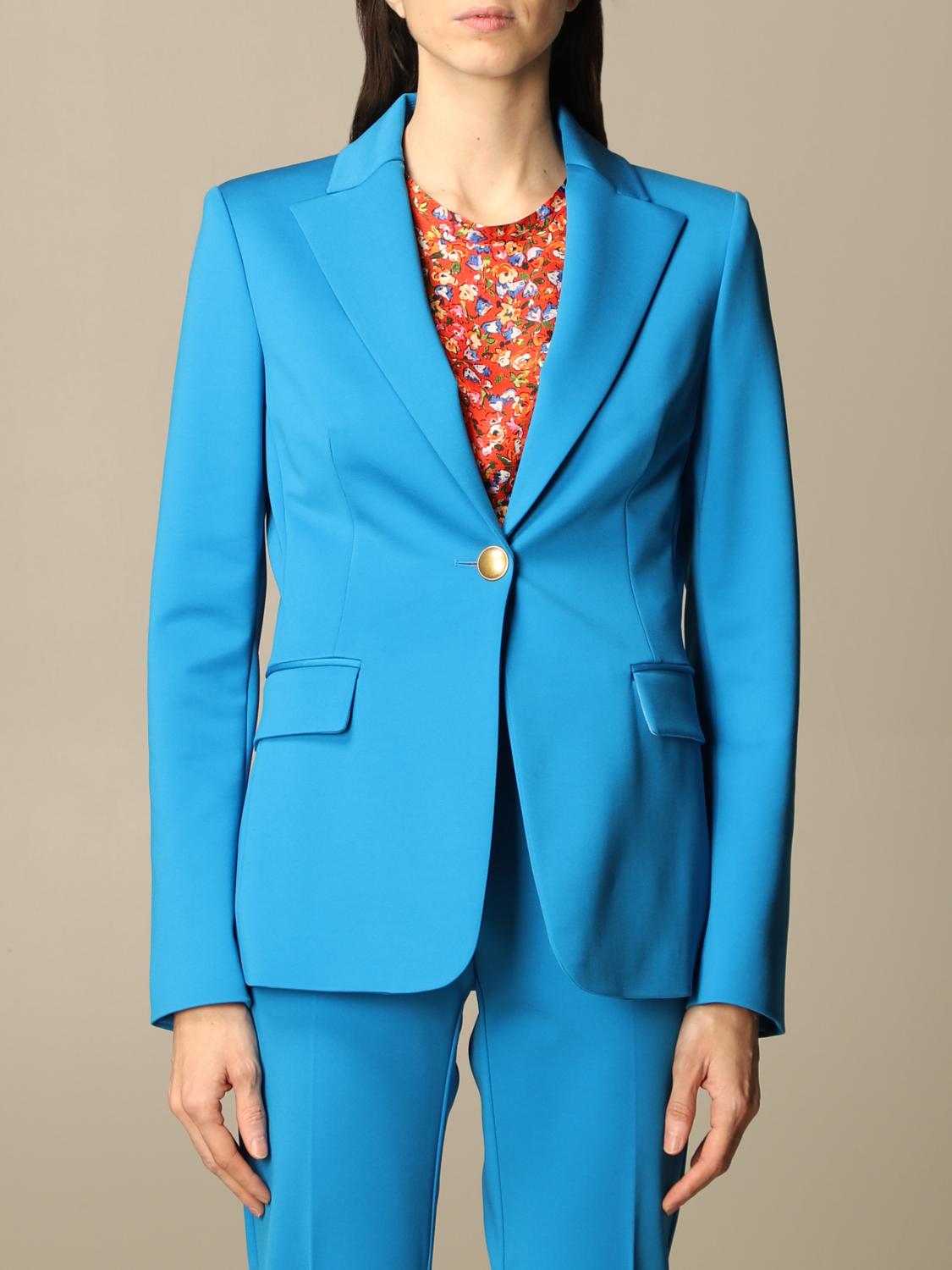 Chaqueta americana mujer manga larga