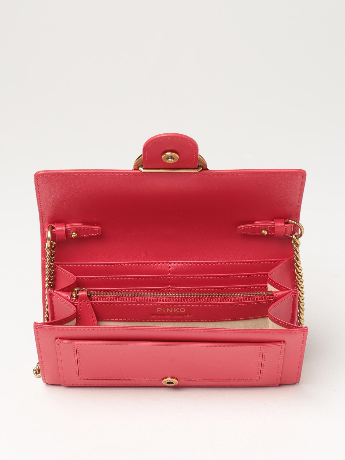 pinko love bag red