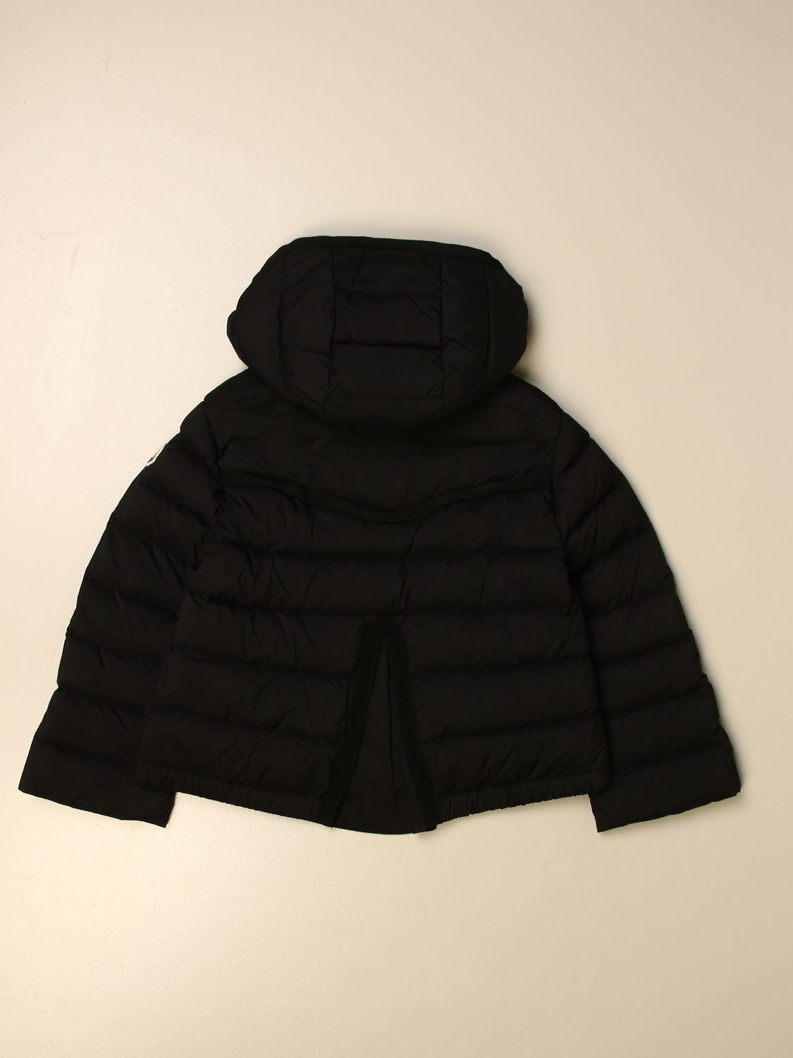 MONCLER: jacket for girl - Black | Moncler jacket 1A50P10 53333 online ...