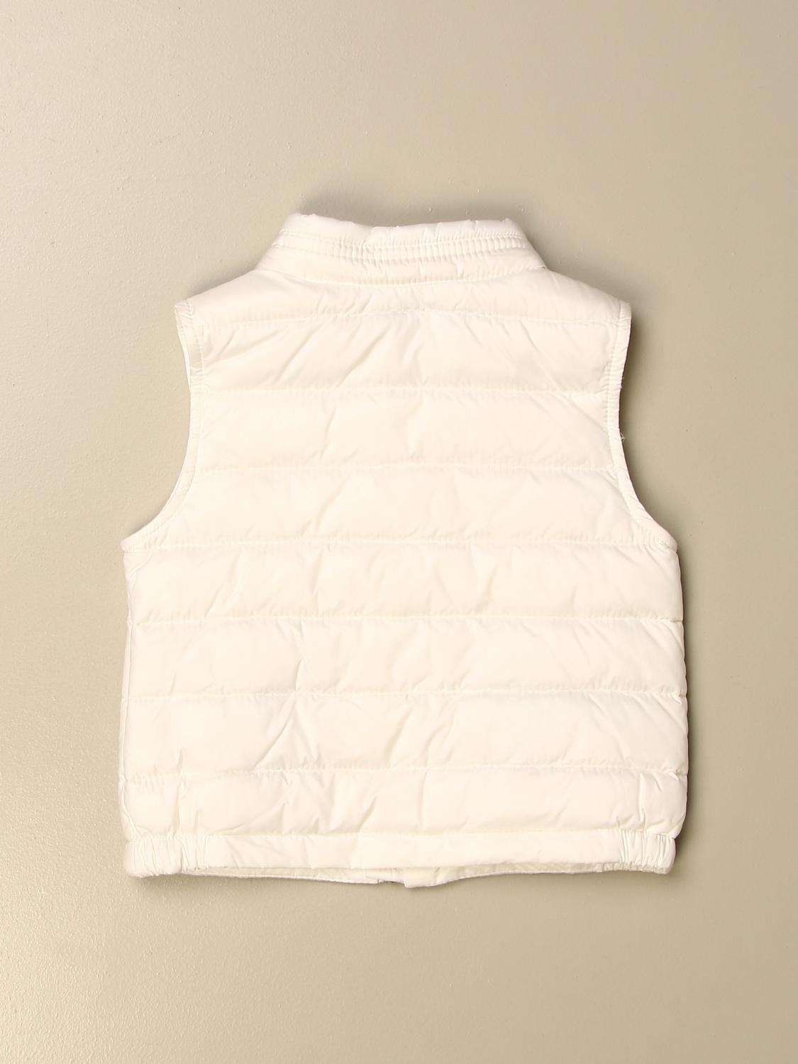 white moncler vest