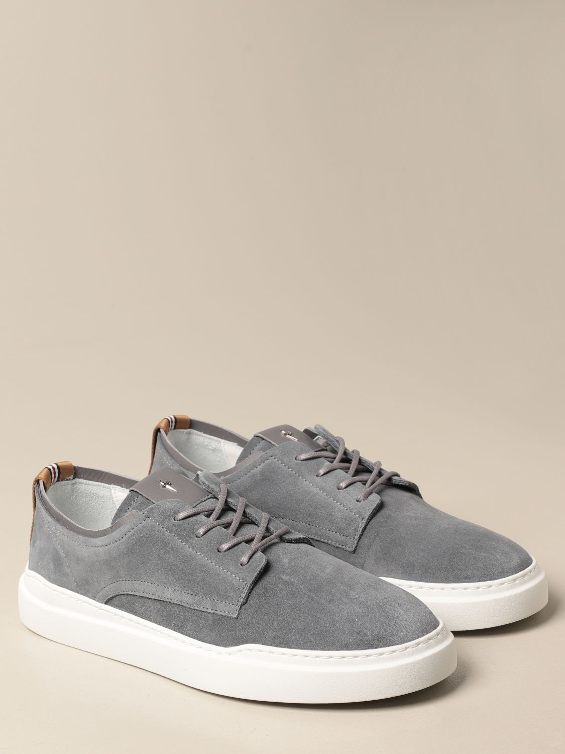 for Men Grey Cesare Paciotti Trainers in Grey Mens Shoes Trainers Low-top trainers 