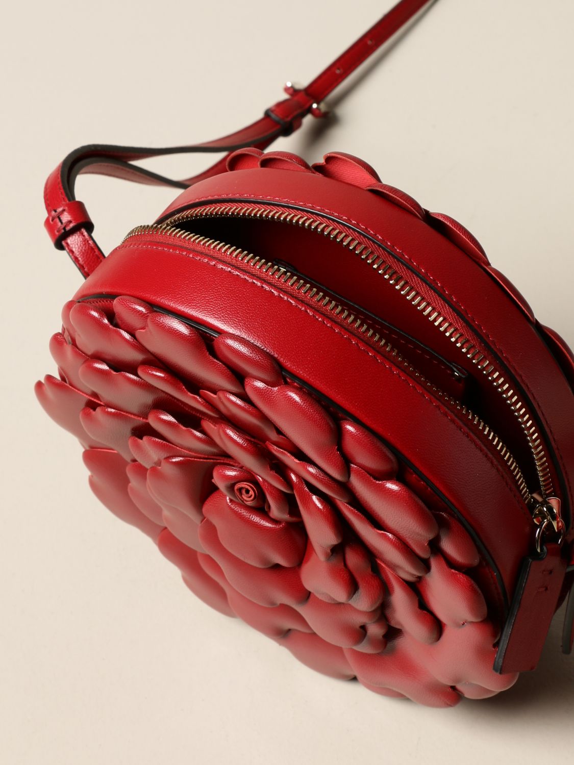 Valentino Garavani Atelier Bag 03 Oro Rose Edition Red Leather