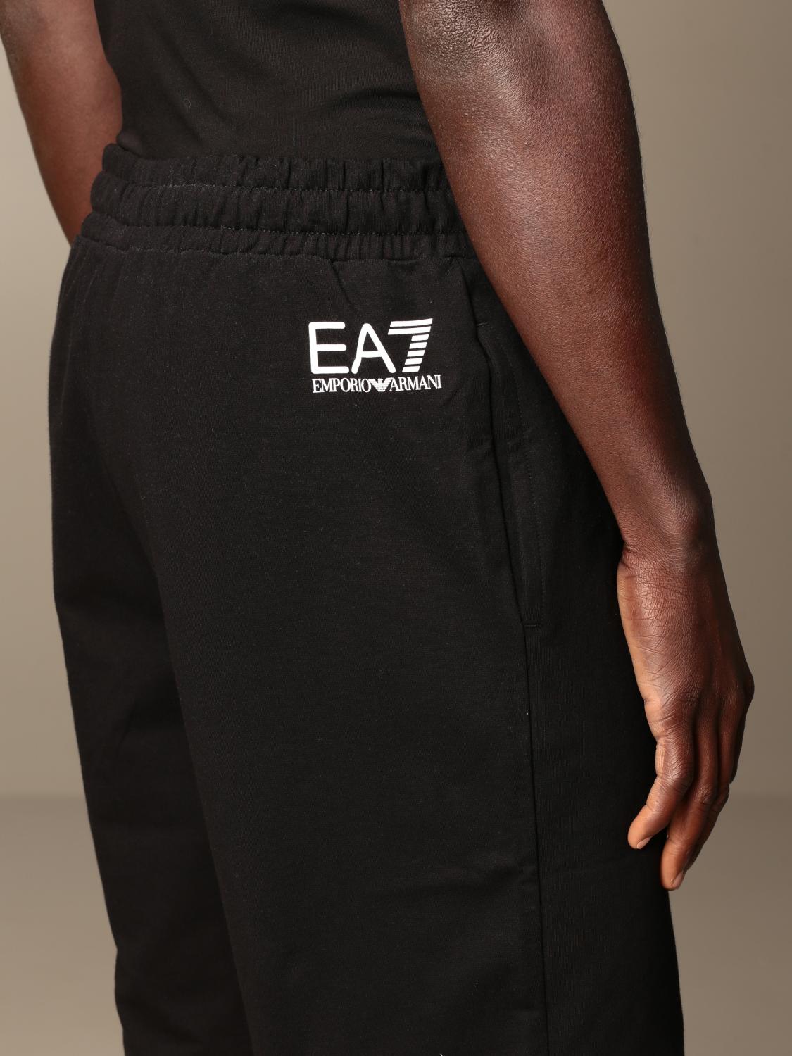 black ea7 shorts