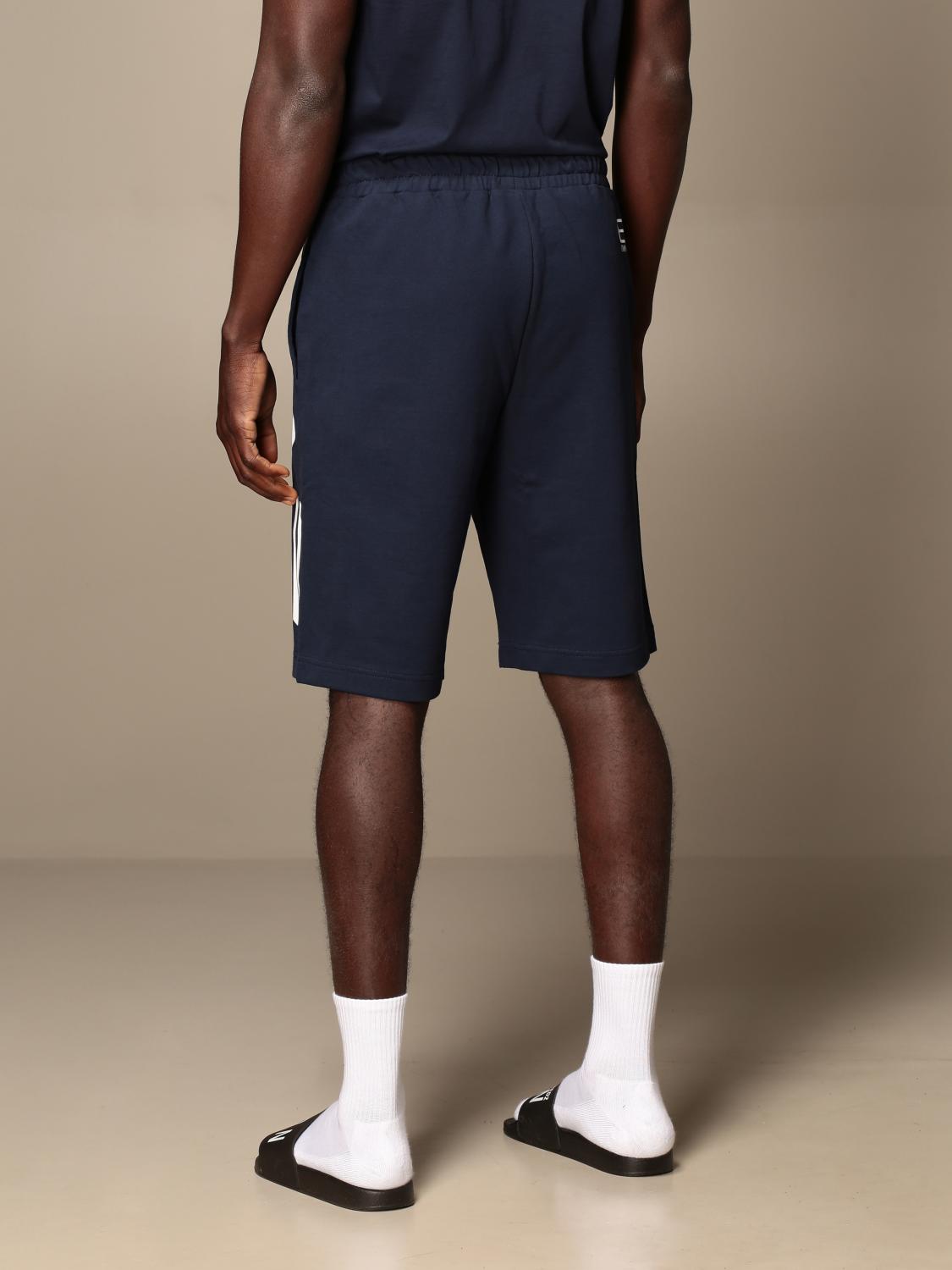 blue ea7 shorts