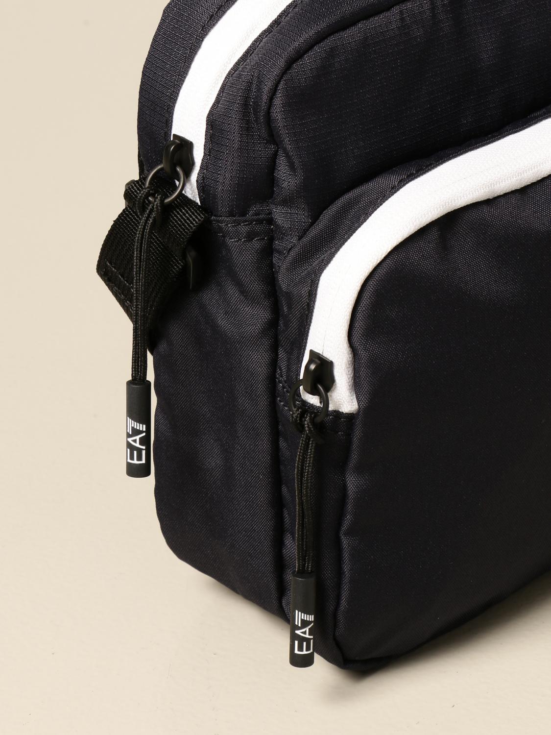 EA7 canvas bag with logo Shoulder Bag Ea7 Men Blue Shoulder Bag Ea7 275976 CC980 Giglio EN