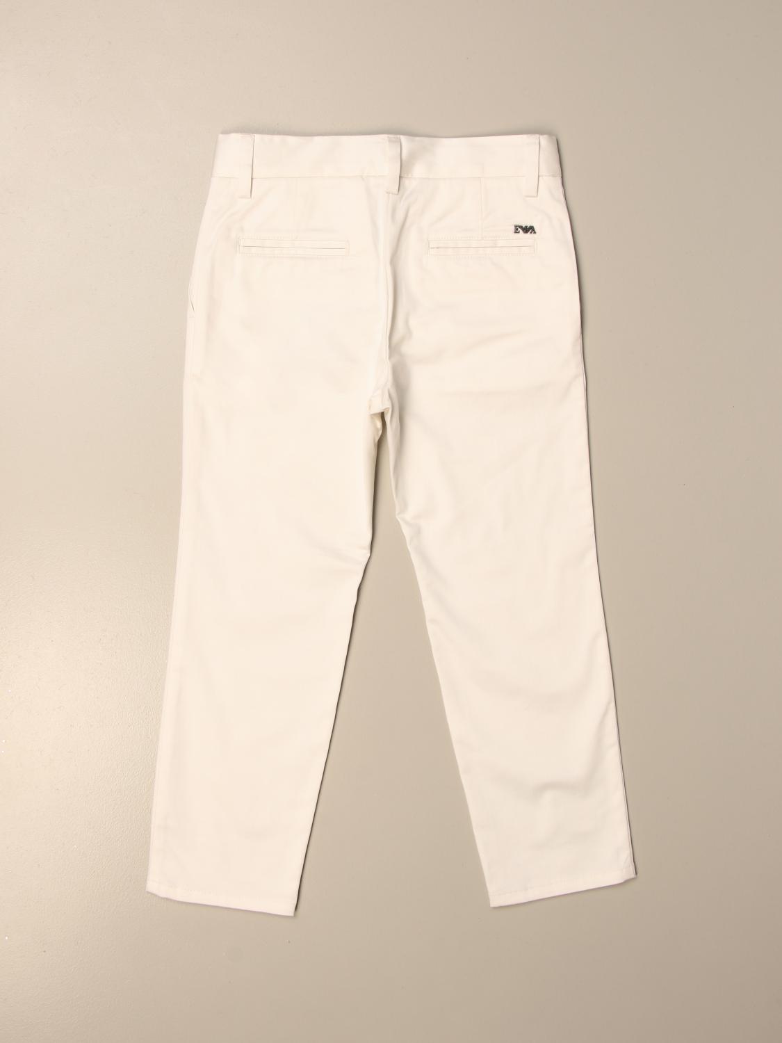 armani white pants