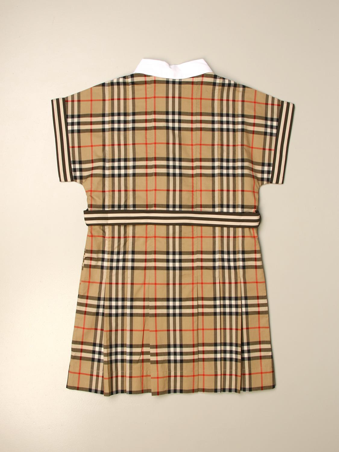 Kleid Kinder Burberry Kleid Burberry Kinder Beige Kleid Burberry 8036479 Giglio De