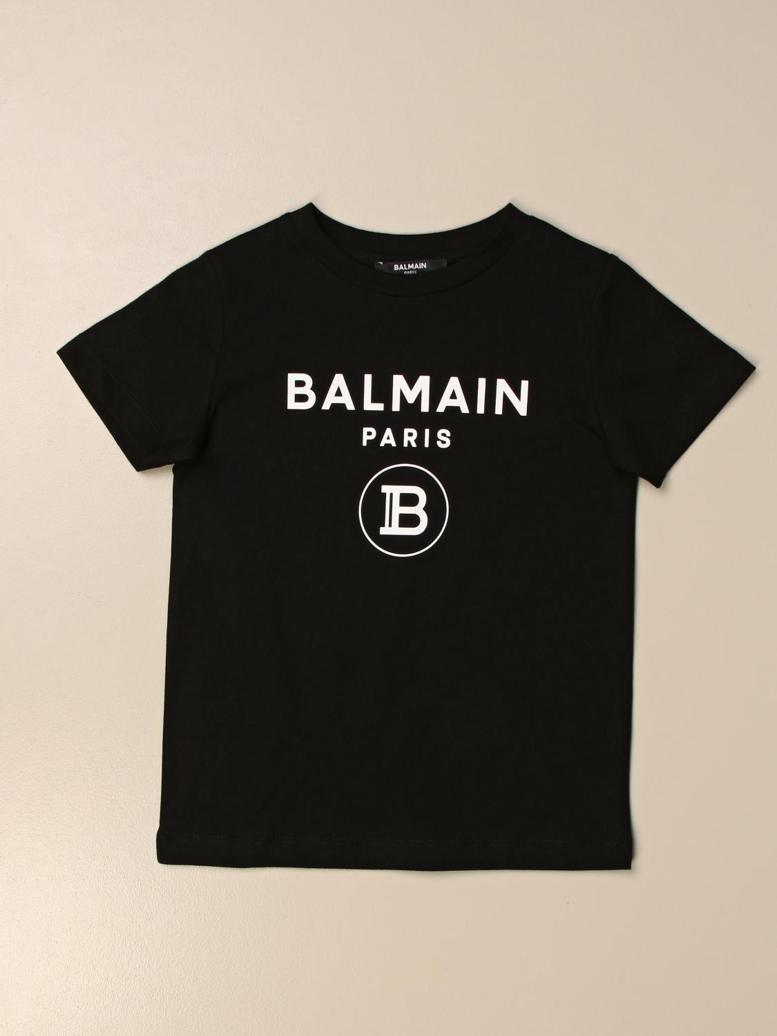 black balmain tshirt