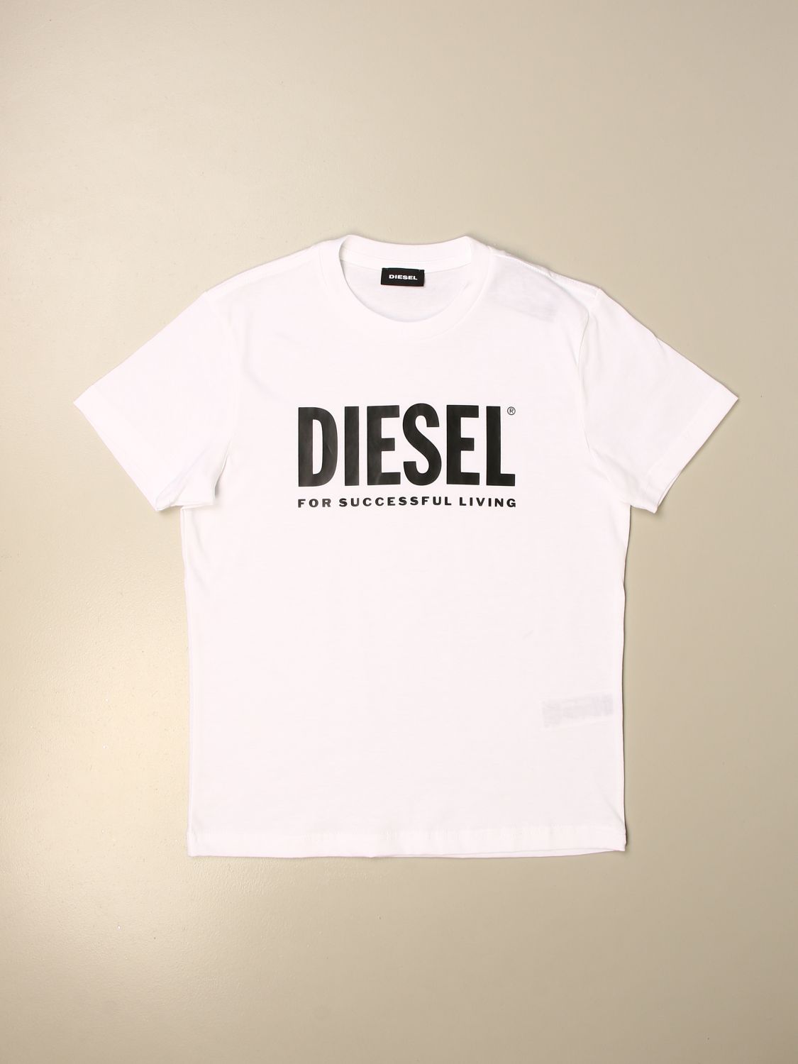 Camiseta Diesel: Camiseta niños Diesel blanco 1
