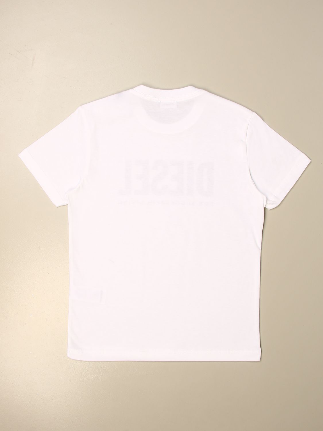 Camiseta Diesel: Camiseta niños Diesel blanco 2