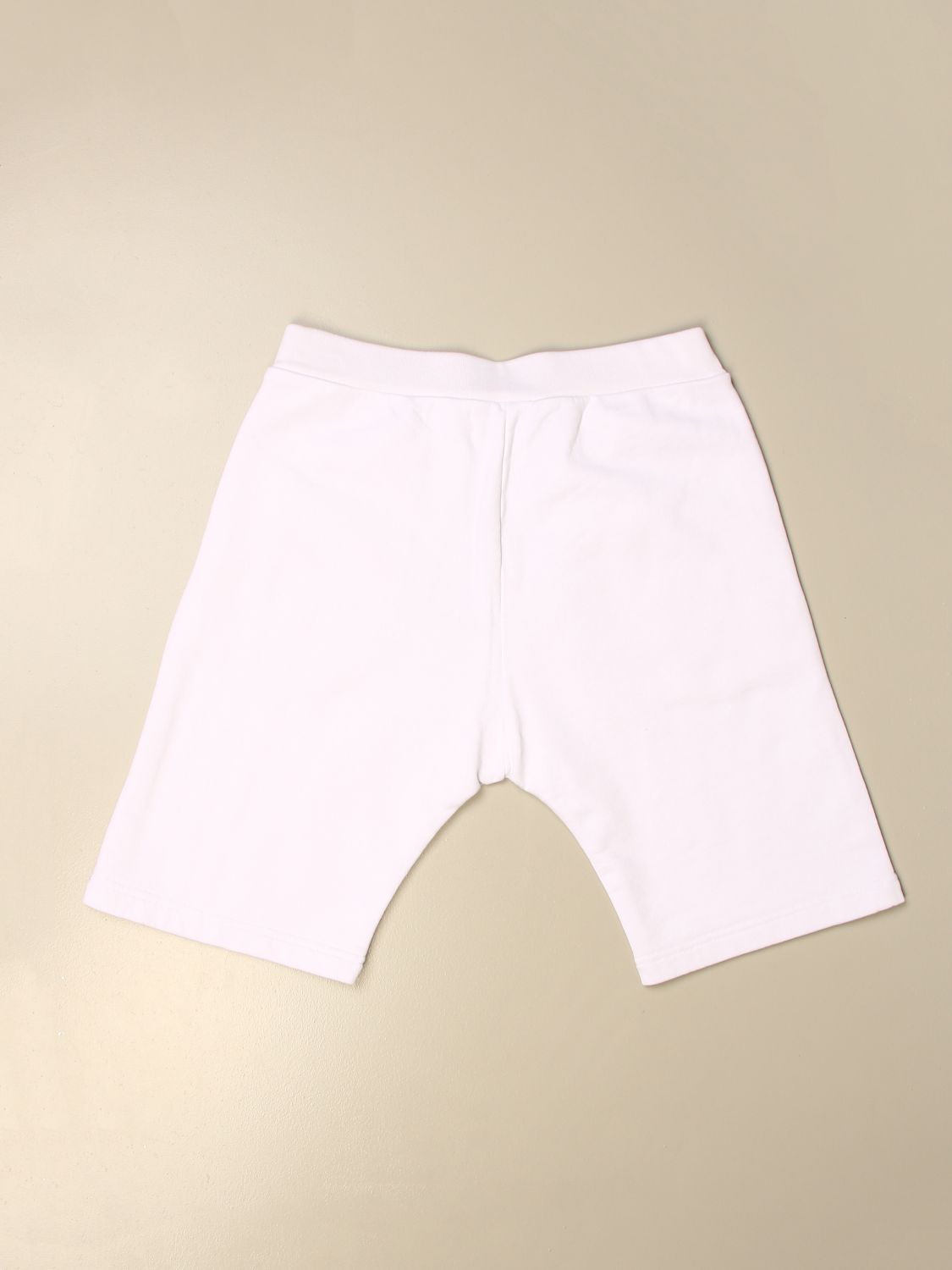 Pantalón corto Dsquared2 Junior: Pantalón corto Dsquared2 Junior para niño blanco 2