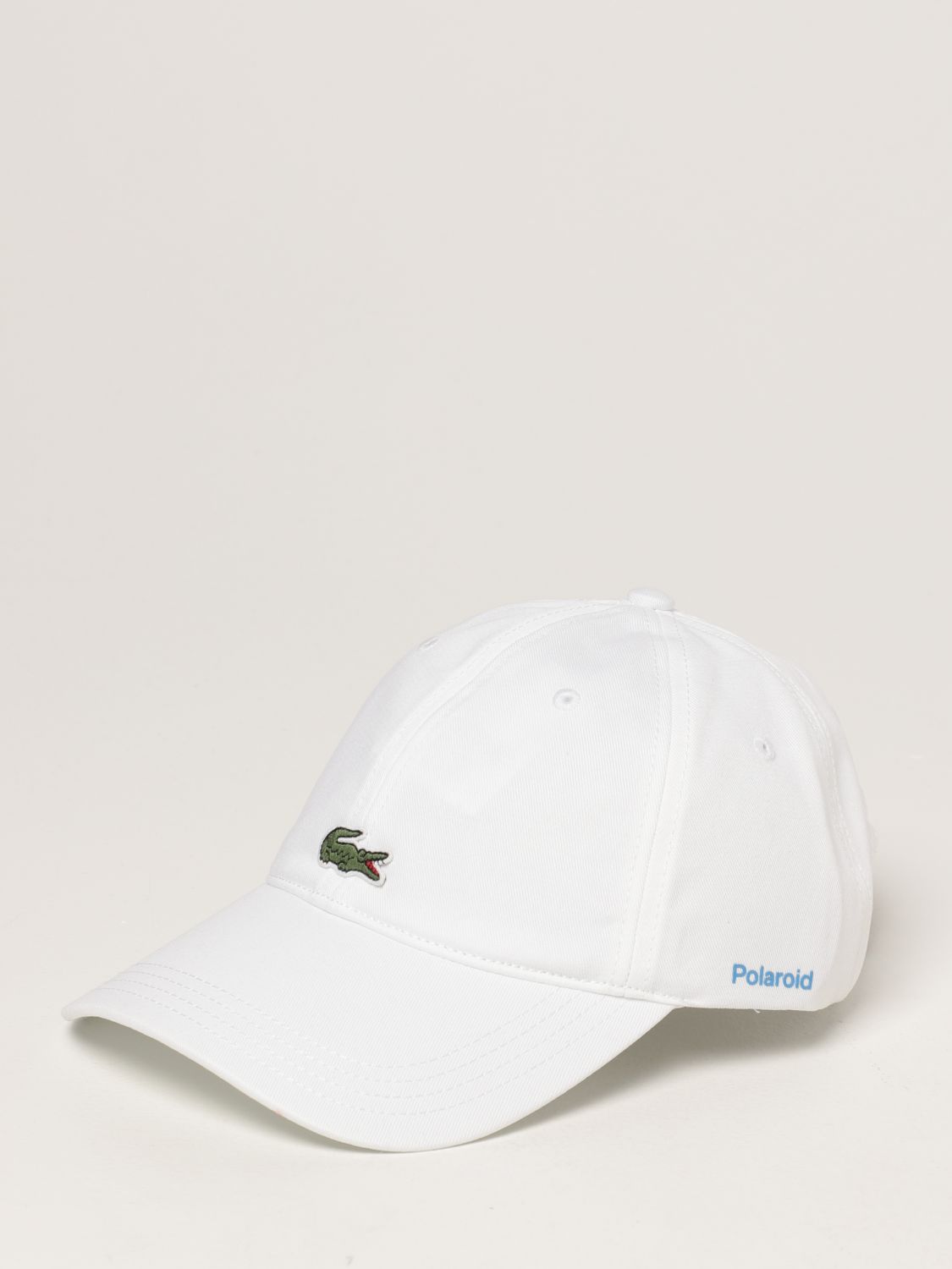 rolle Velsigne At bidrage LACOSTE X POLAROID: hat for man - White | Lacoste X Polaroid hat RK3381  online on GIGLIO.COM