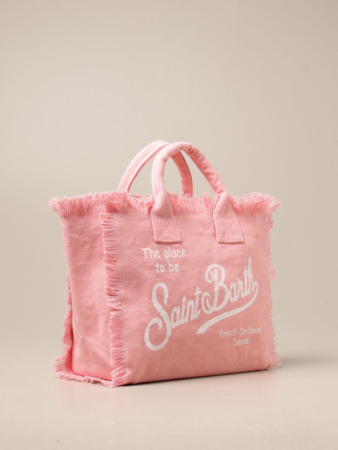 MC2 SAINT BARTH: Colette shopper bag in canvas | Bag Mc2 Saint Barth ...