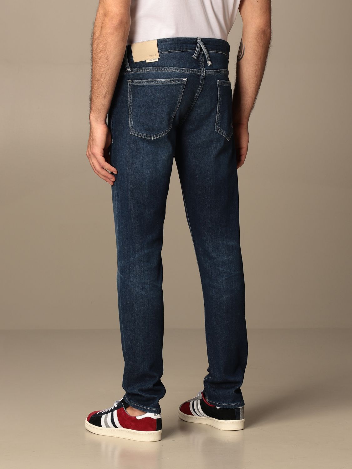 CYCLE jeans in used stretch denim