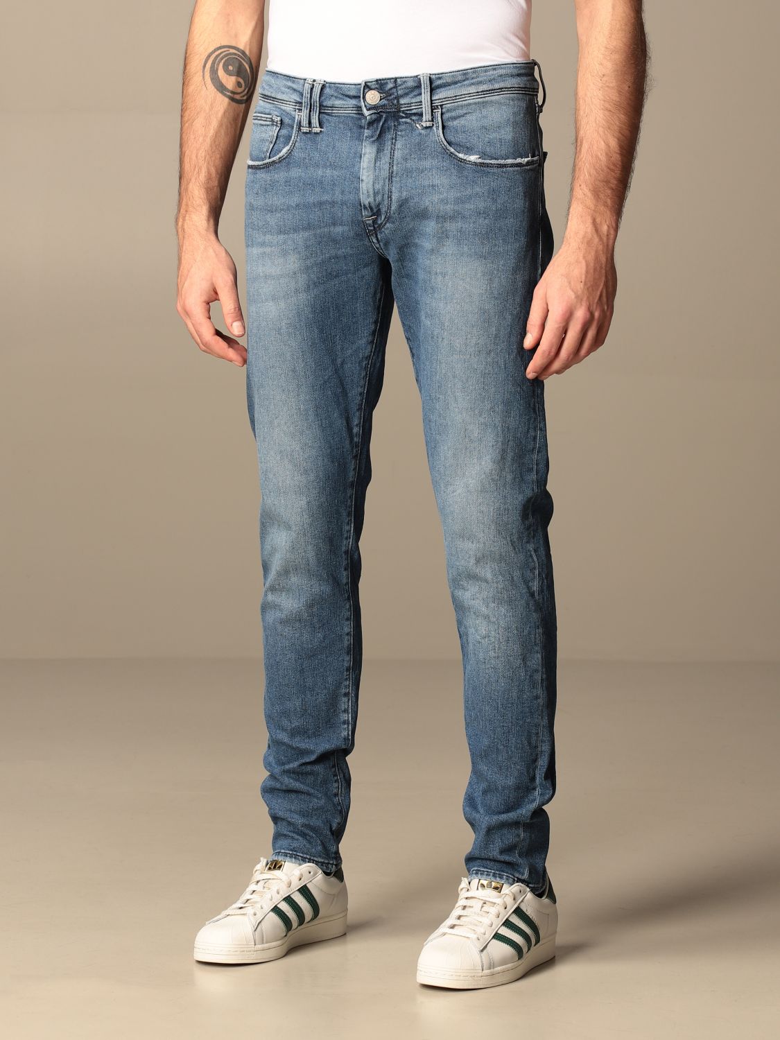 Uomo Abbigliamento da Jeans da Jeans dritti Pantaloni jeansCYCLE in Denim da Uomo colore Grigio 