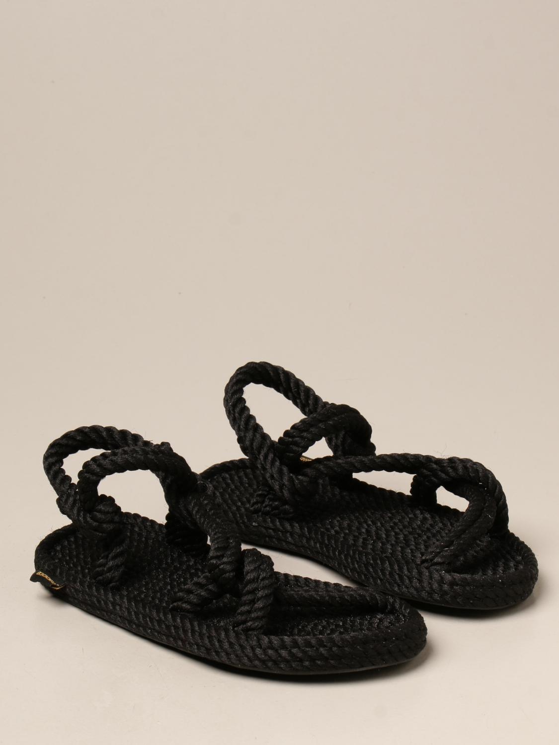 nice black flat sandals