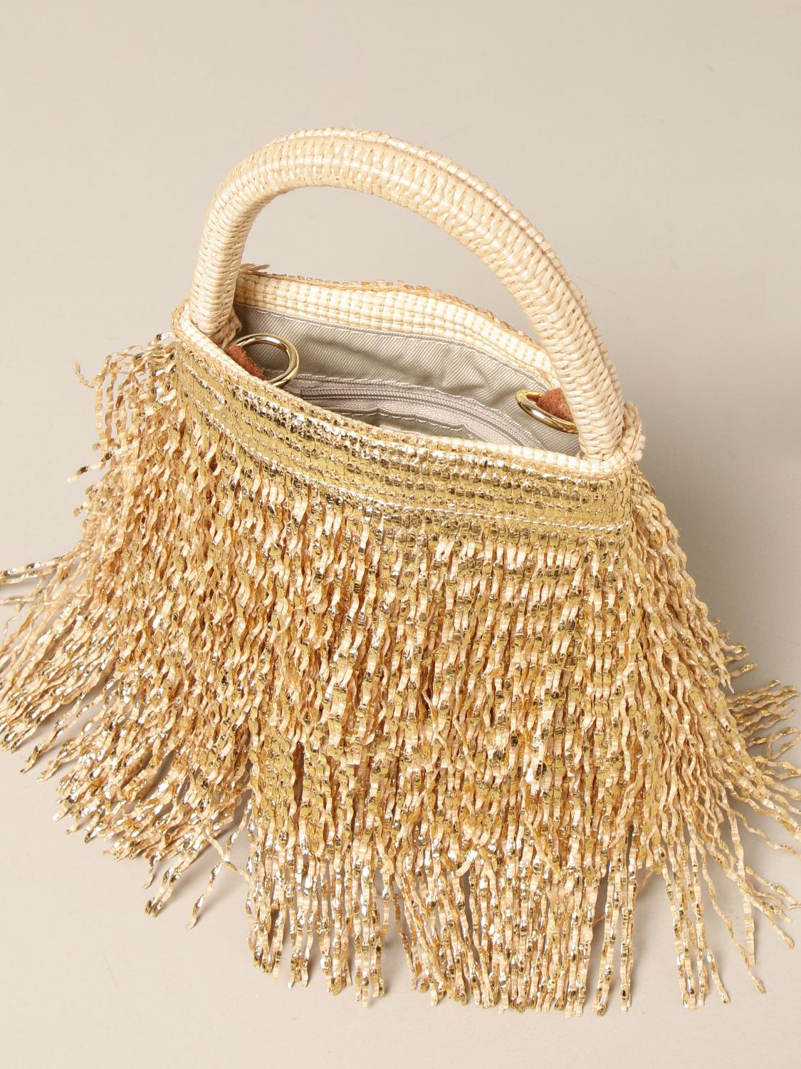 VIA MAIL BAG Shoulder bag women Handbag Via Mail Bag Women Gold