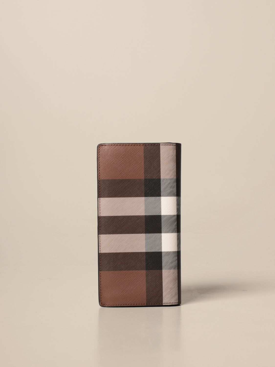 House Check Wallet in Grey - Burberry