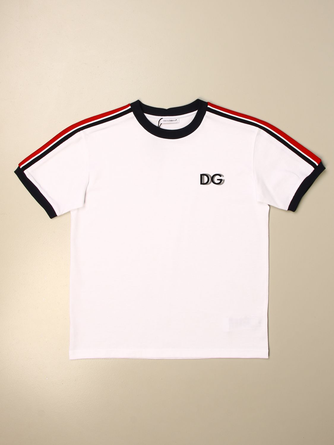 T恤 Dolce & Gabbana: T恤 儿童 Dolce & Gabbana 白色 1