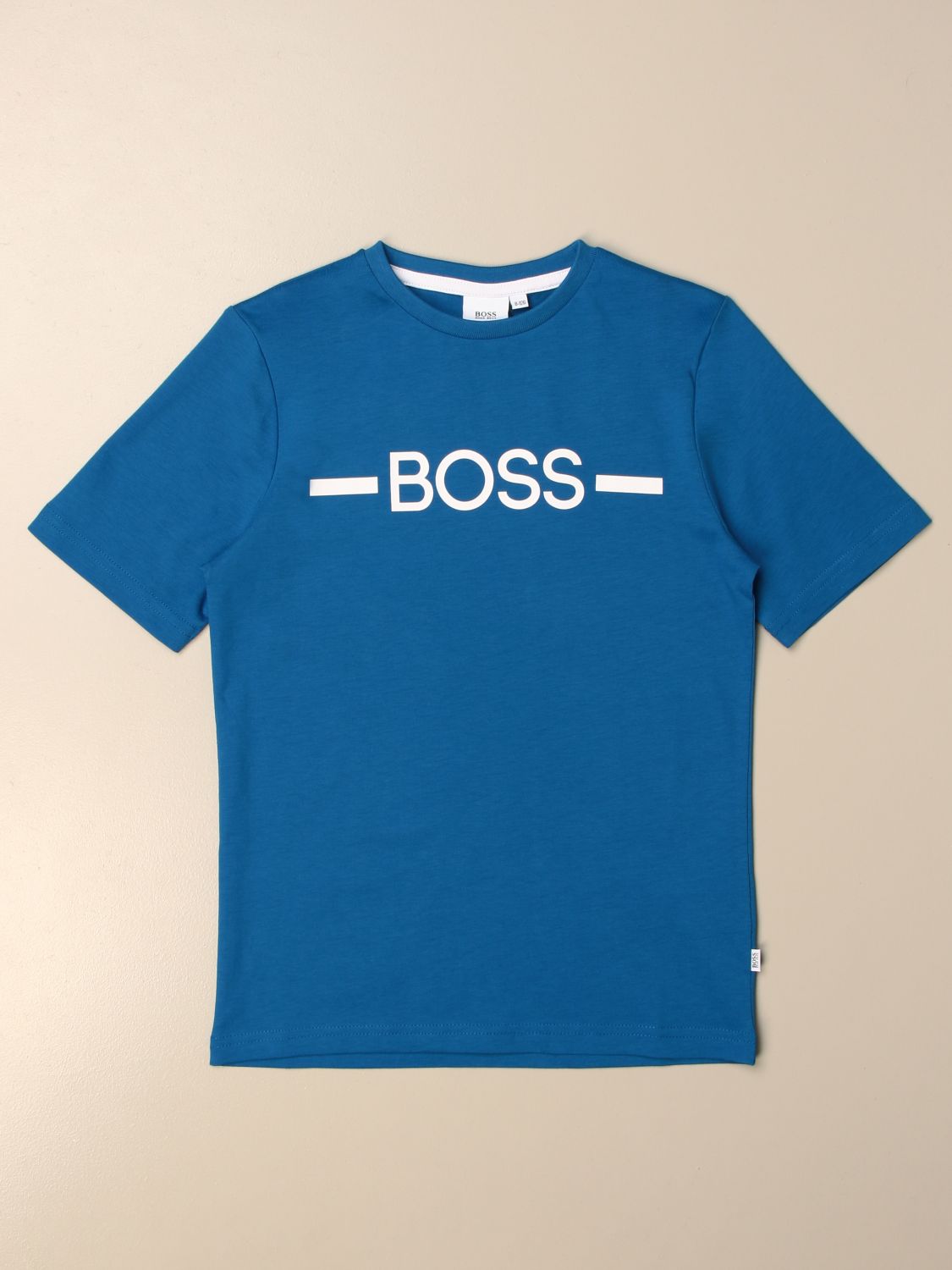 Outlet de Boss: Camiseta para niño, Royal | Camiseta Hugo Boss en línea en GIGLIO.COM