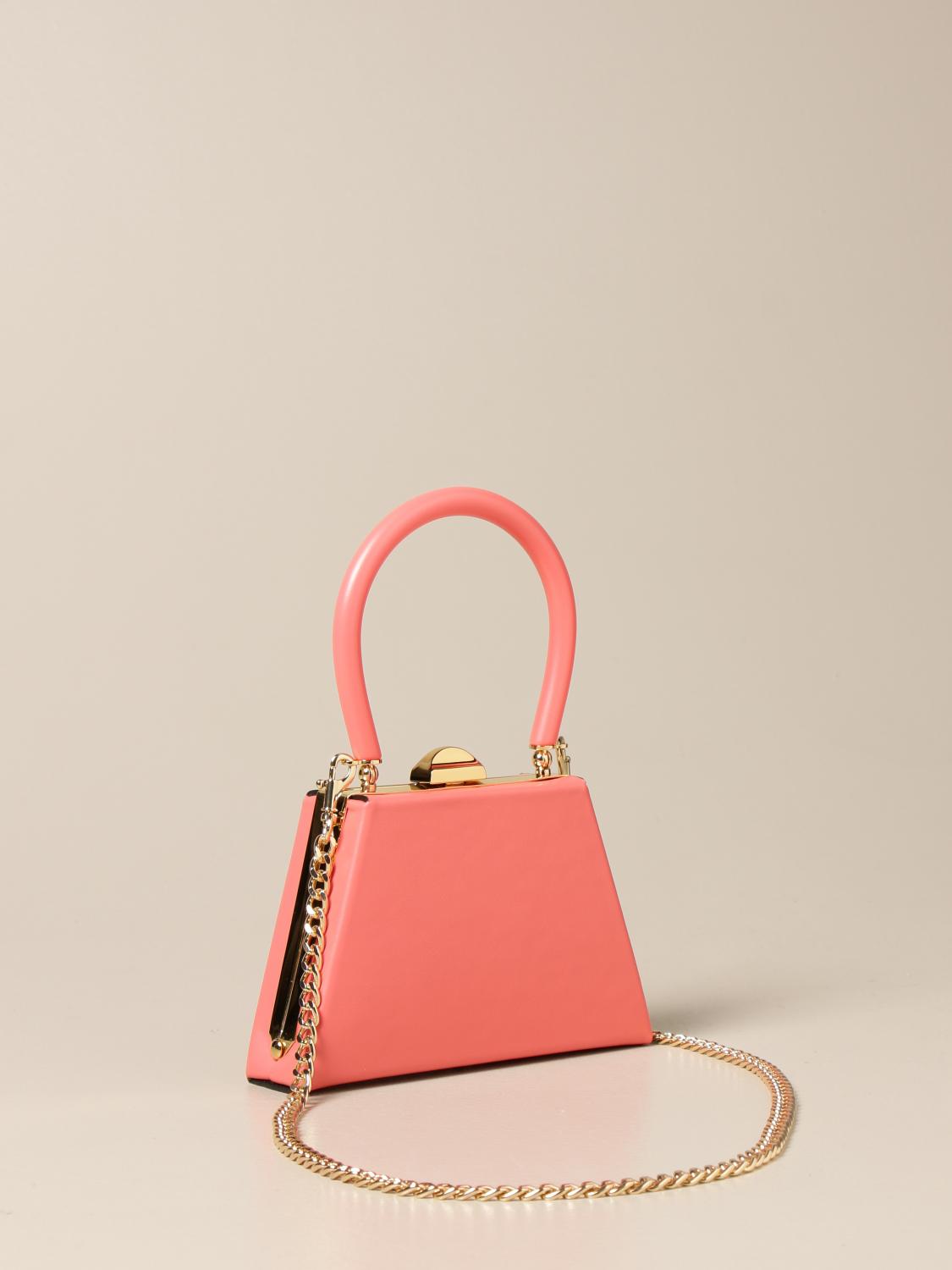MOSCHINO COUTURE: Bolso de hombro mujer | Mini Bolso Moschino Couture Mujer  Durazno | Mini Bolso Moschino Couture 7517 8001 GIGLIO.COM