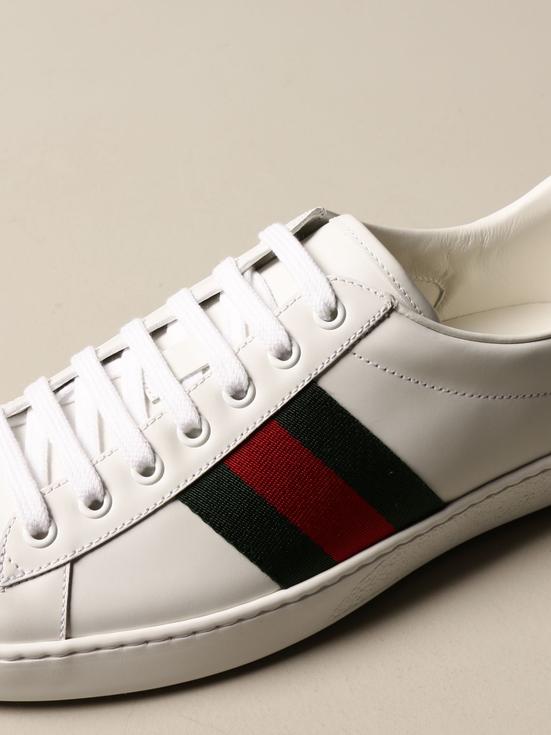 gucci ace sneakers white