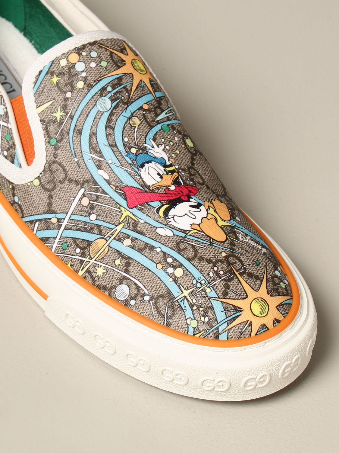 gucci donald duck sneakers