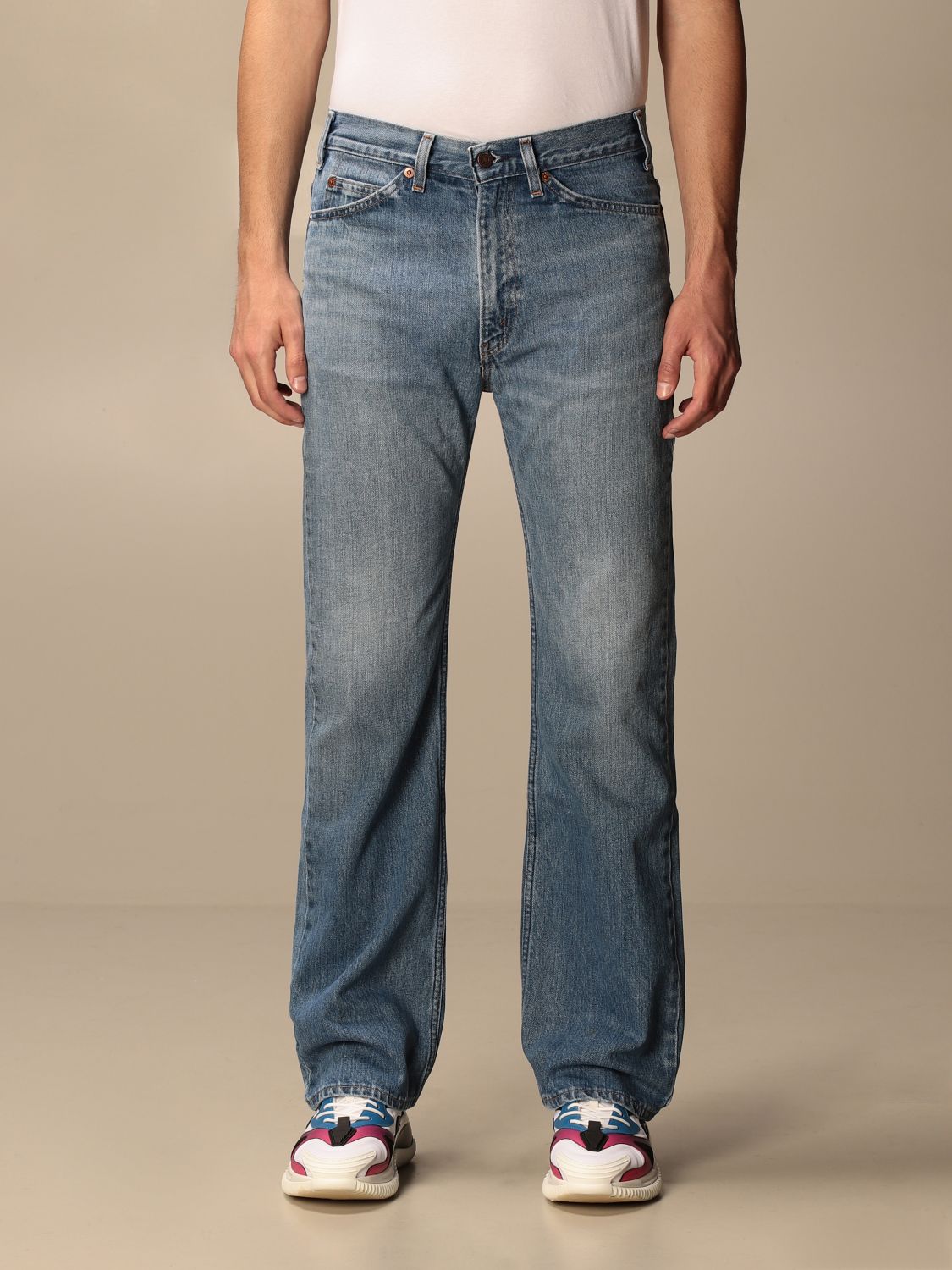 VALENTINO: Levi's x 1969 re-edition jeans - Denim | Valentino jeans VV0DD01G online on GIGLIO.COM