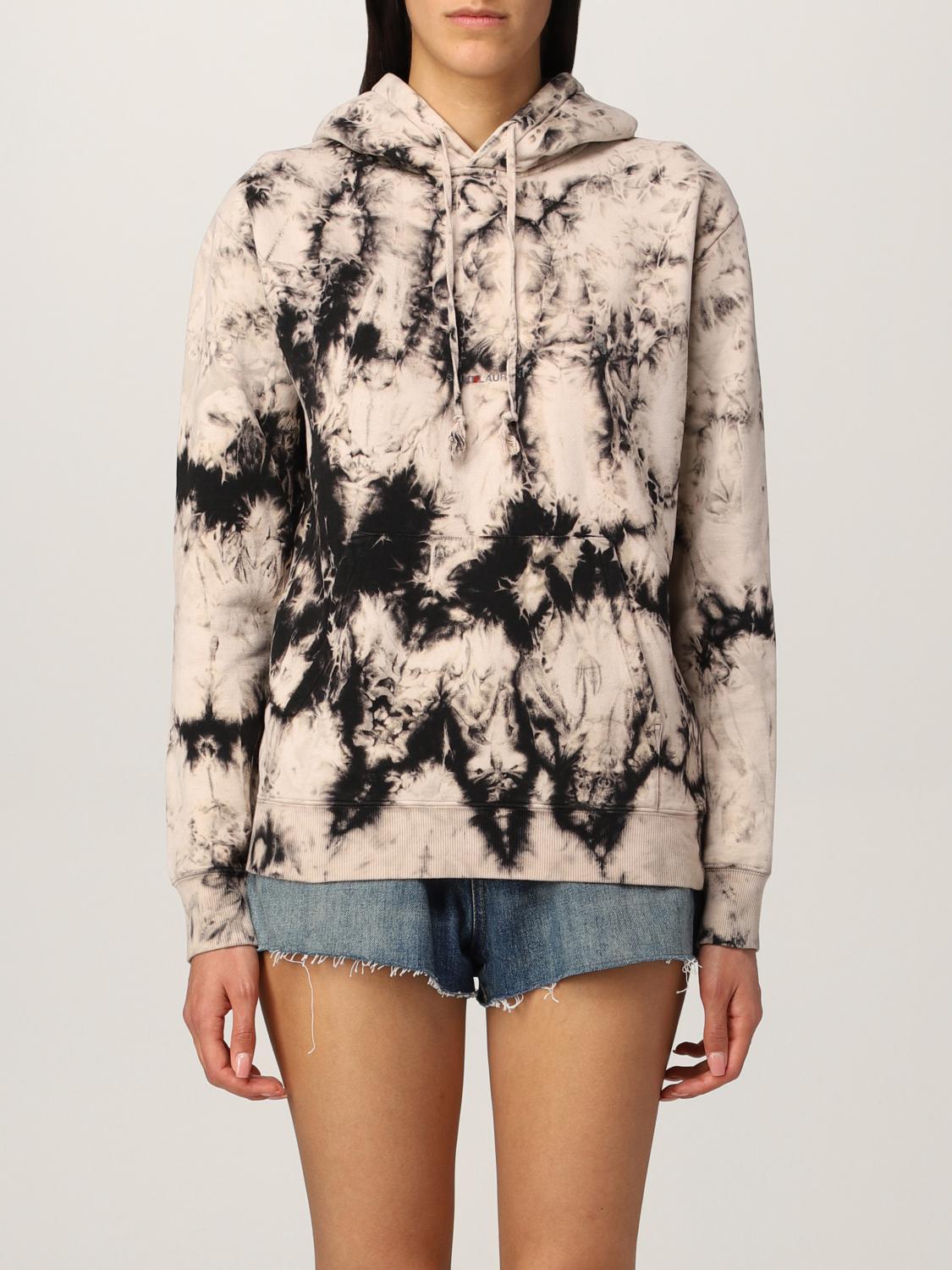 Saint laurent discount tie dye sweatshirt