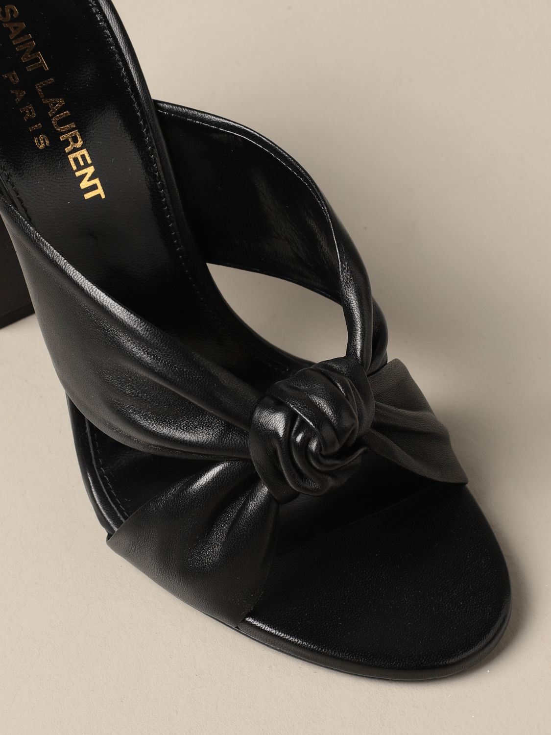 Zapatos de tacón Saint Laurent: Zapatos mujer Saint Laurent negro 4