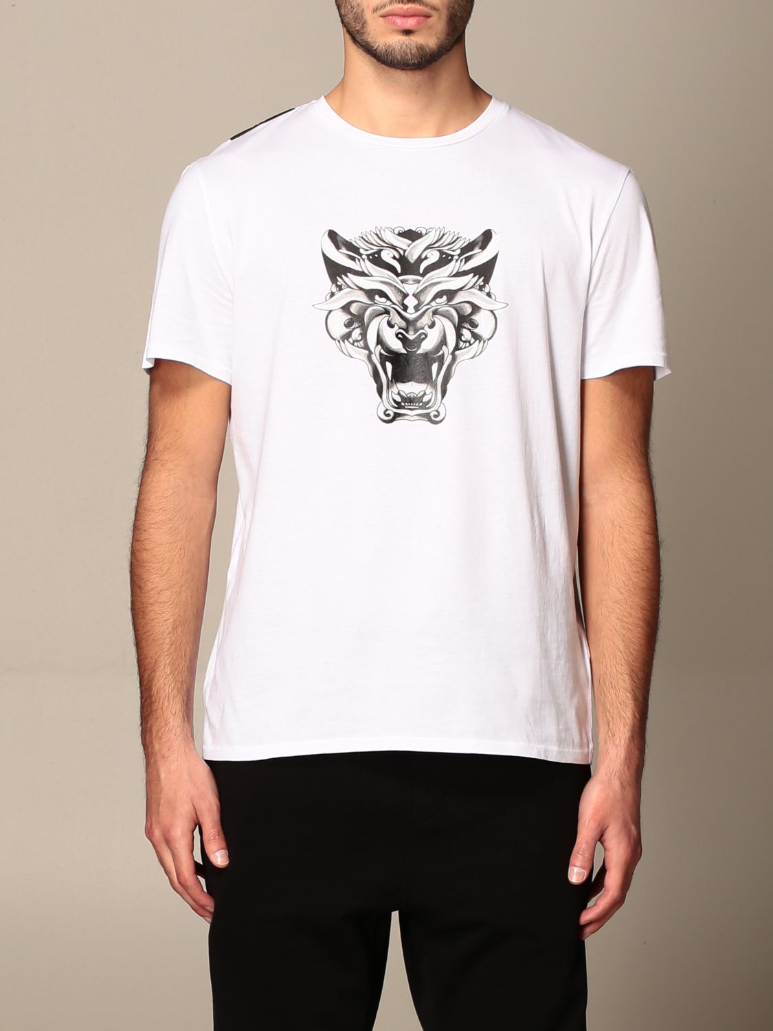 Just Cavalli Outlet: T-shirt with big 