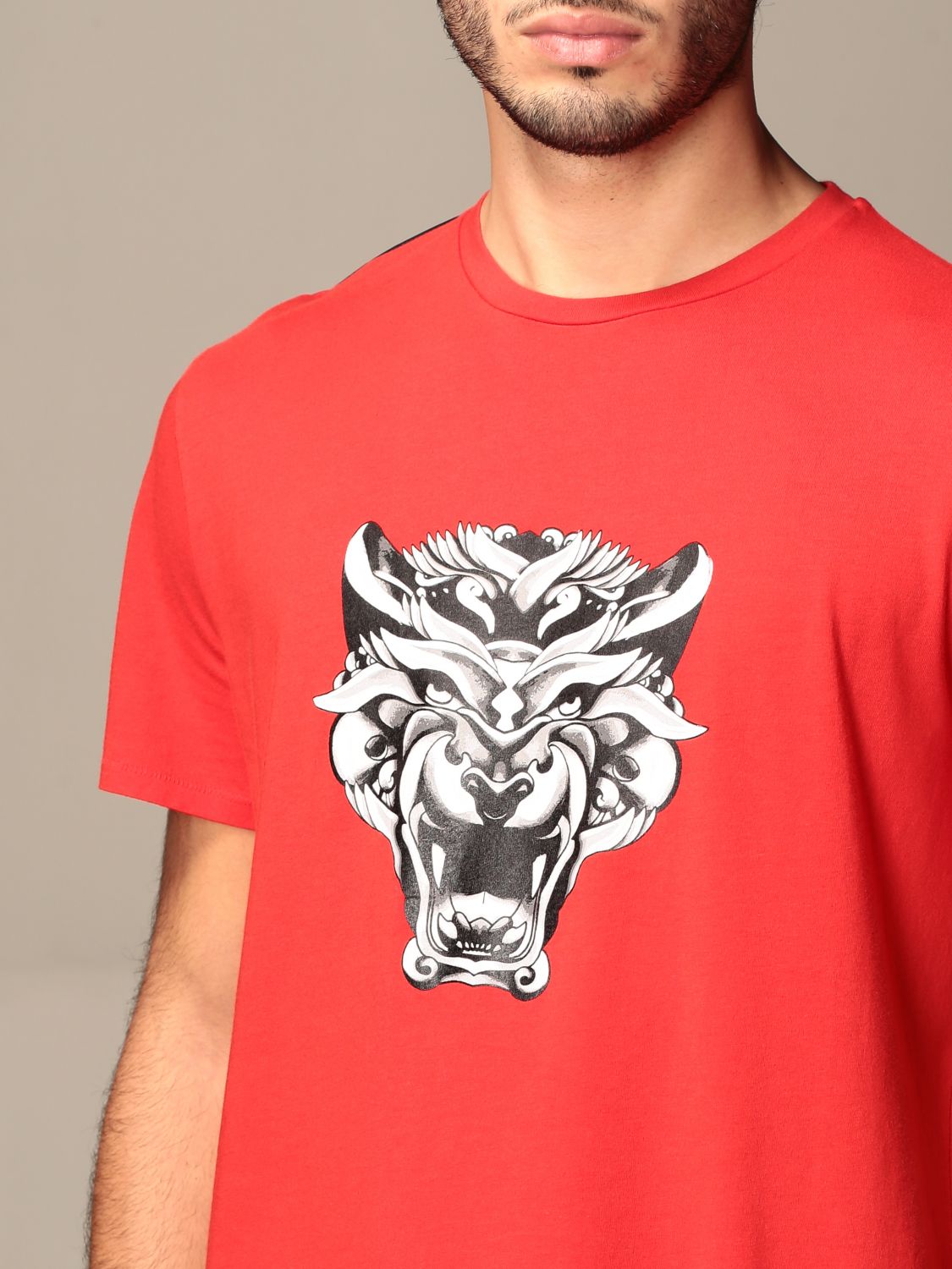 Just Cavalli Outlet: T-shirt with big 