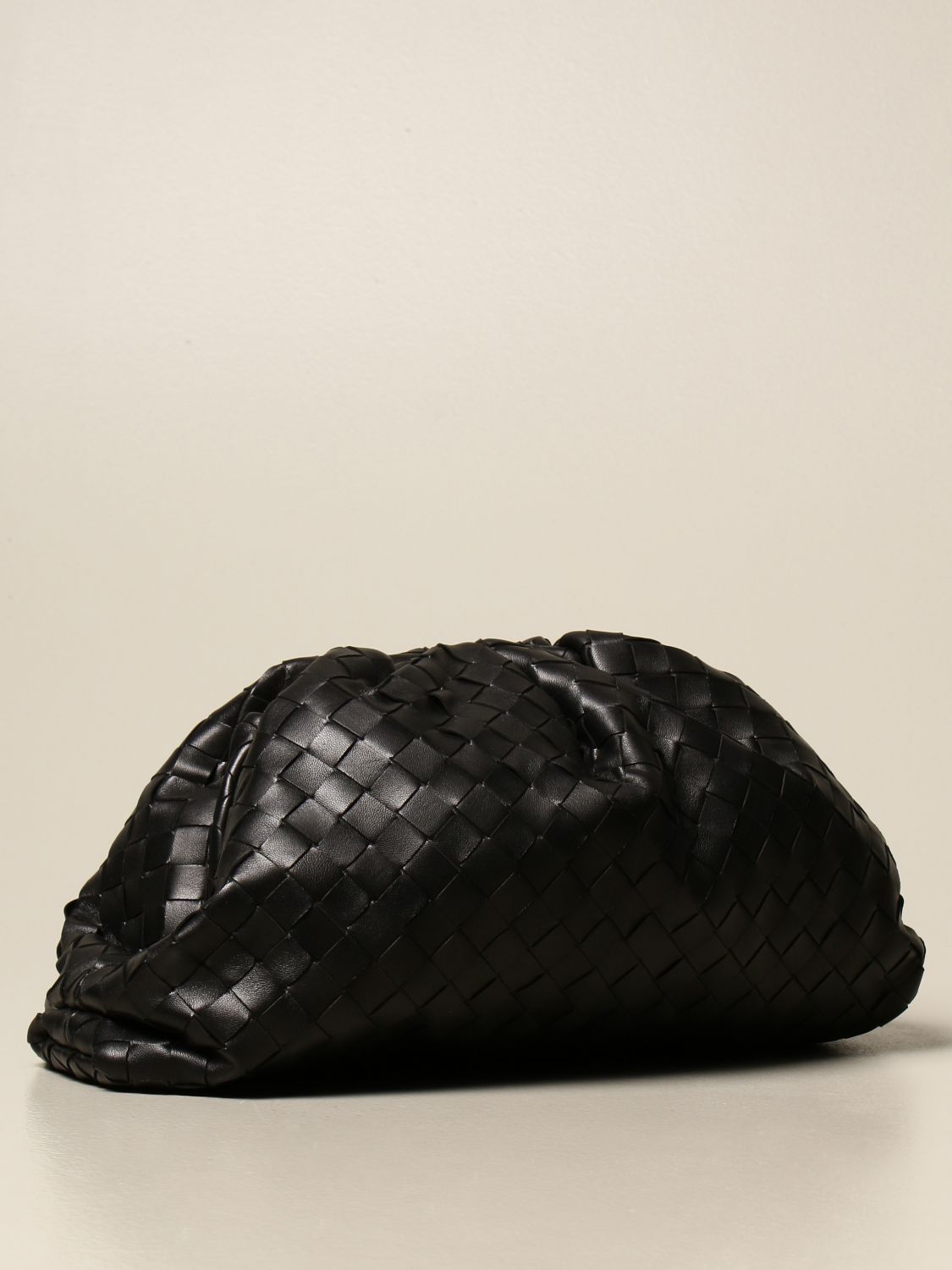 BOTTEGA VENETA: The pouch clutch in woven leather | Clutch Bottega ...