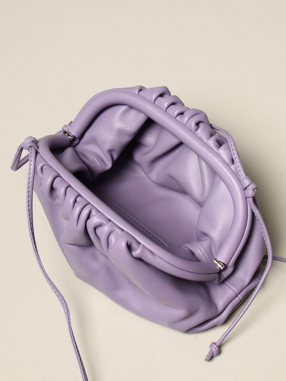 Bottega Veneta The Mini Pouch - Purple Mini Bags, Handbags - BOT218854