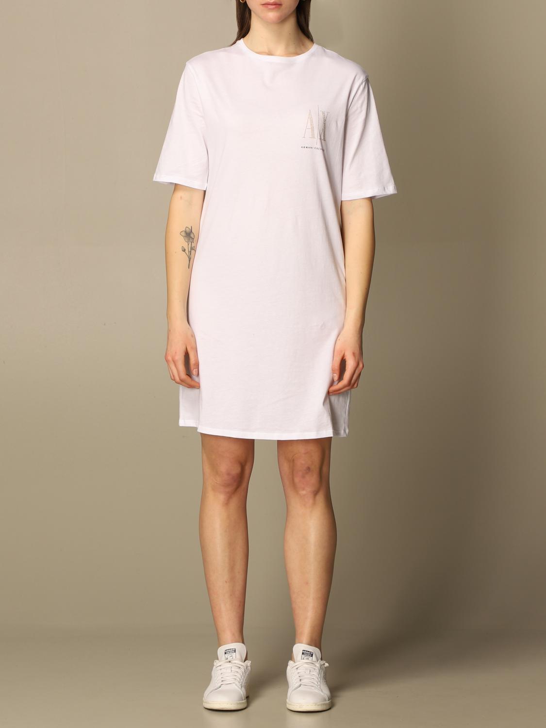 armani logo dress