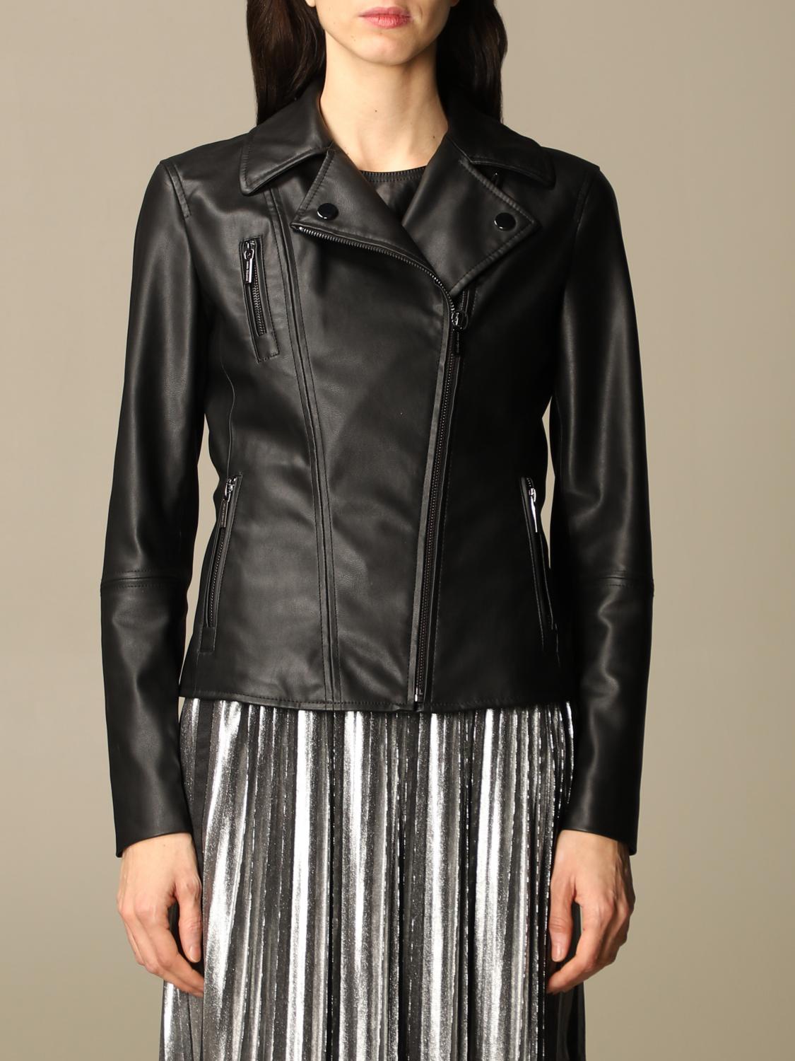 womens armani exchange coat