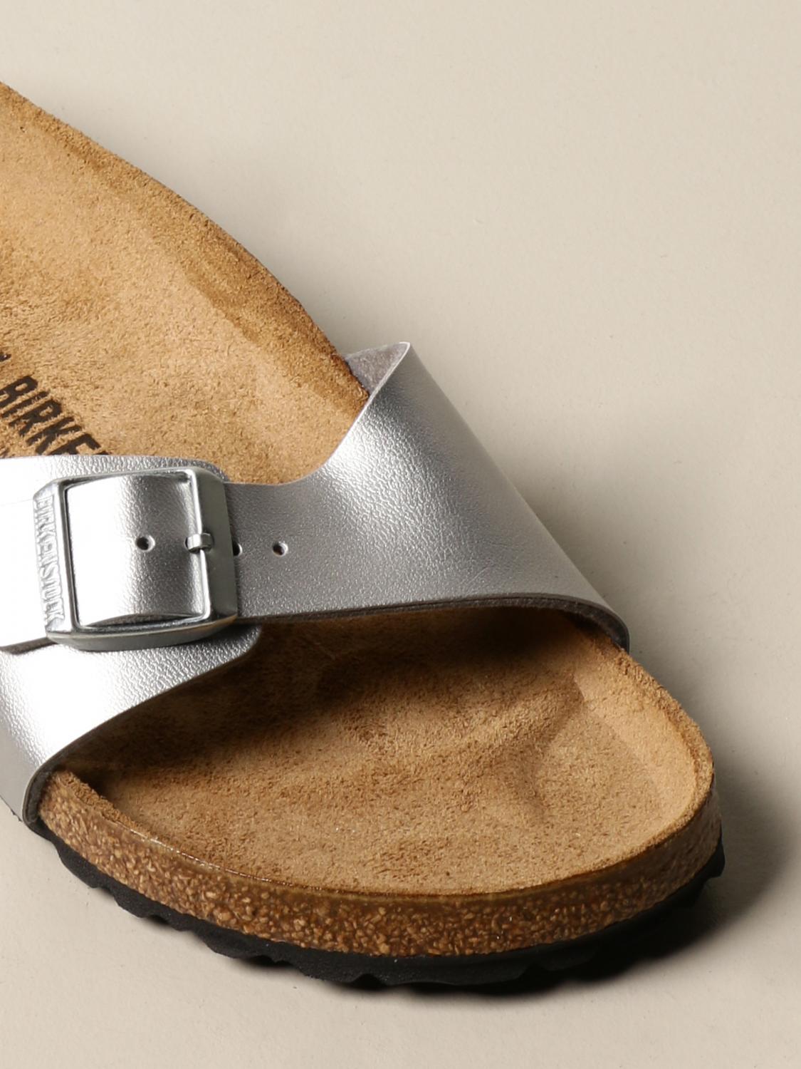 birkenstock femme argent
