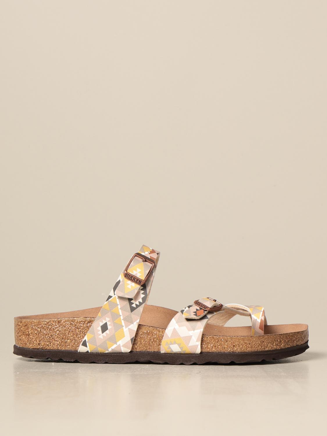 birkenstock femme beige