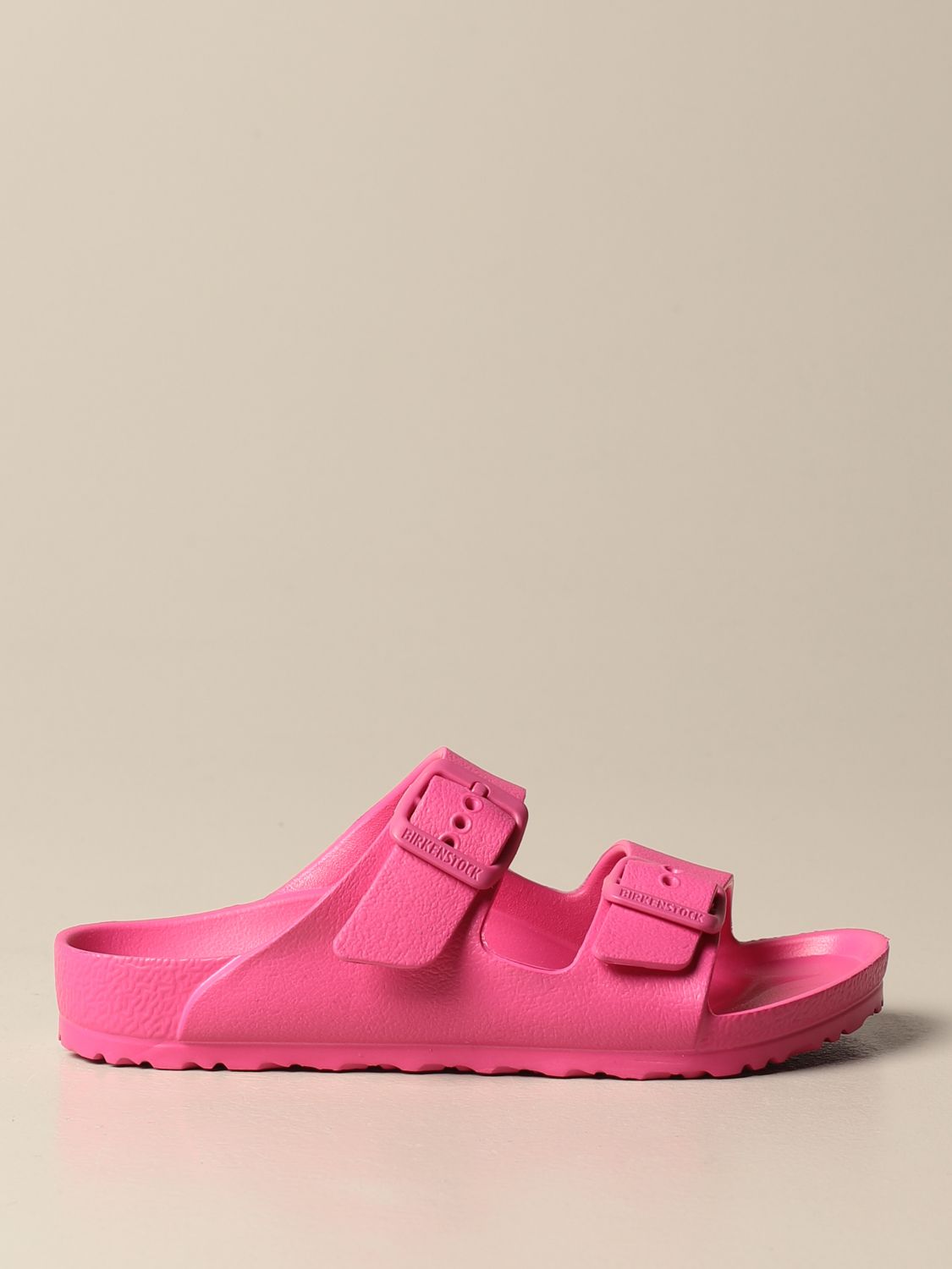 BIRKENSTOCK: rubber slipper - Pink Birkenstock shoes 1018923 online on GIGLIO.COM