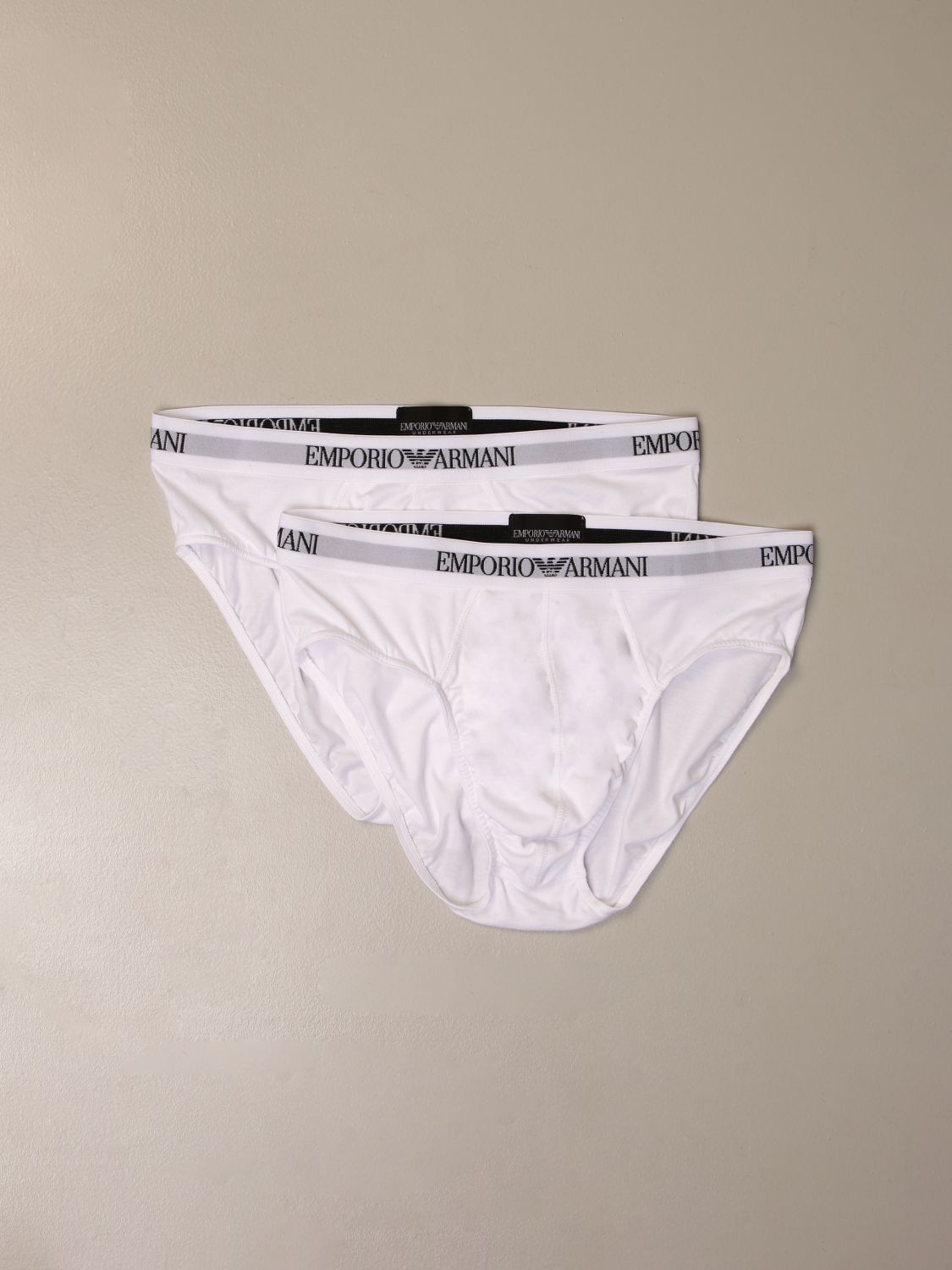 EMPORIO ARMANI UNDERWEAR: underwear for man - White | Emporio Armani  Underwear underwear 111321 CC722 online on 