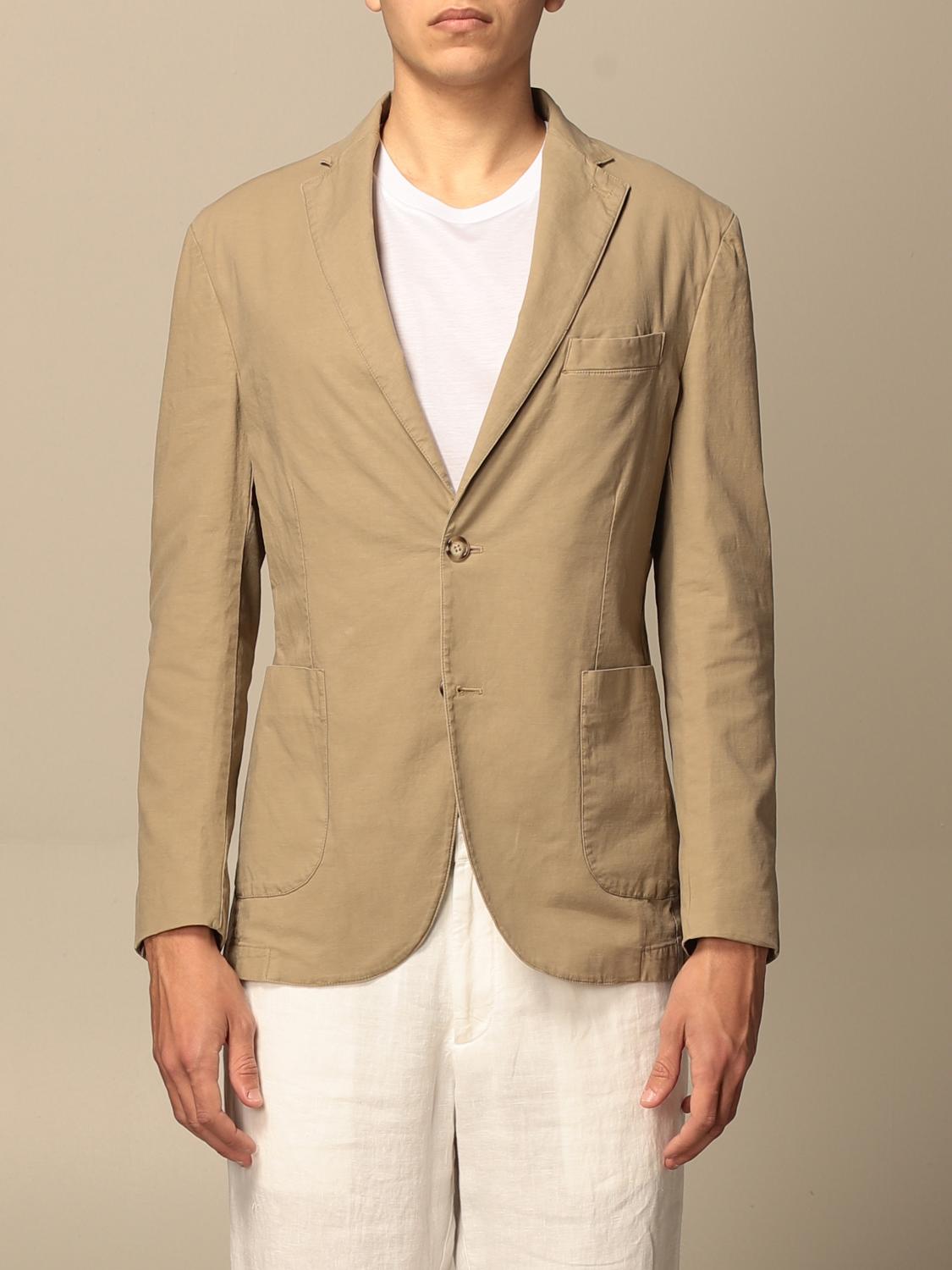 beige blazer men