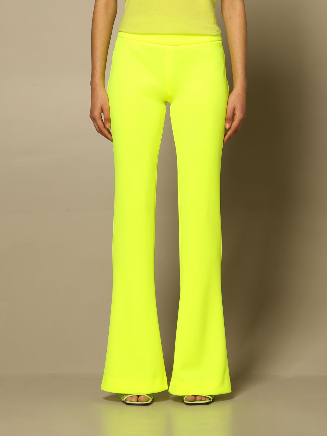Pantalon Balmain: Pantalon femme Balmain jaune 1