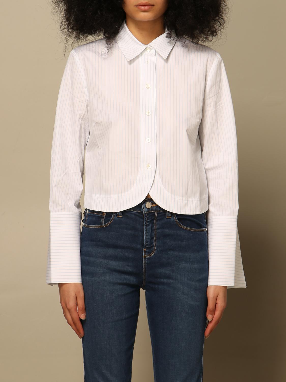 armani button up