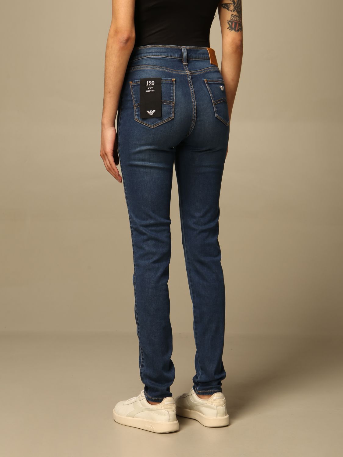 Damen Jeans - Stone Washed | Emporio Armani Jeans 3K2J20 2DG6Z online auf GIGLIO.COM